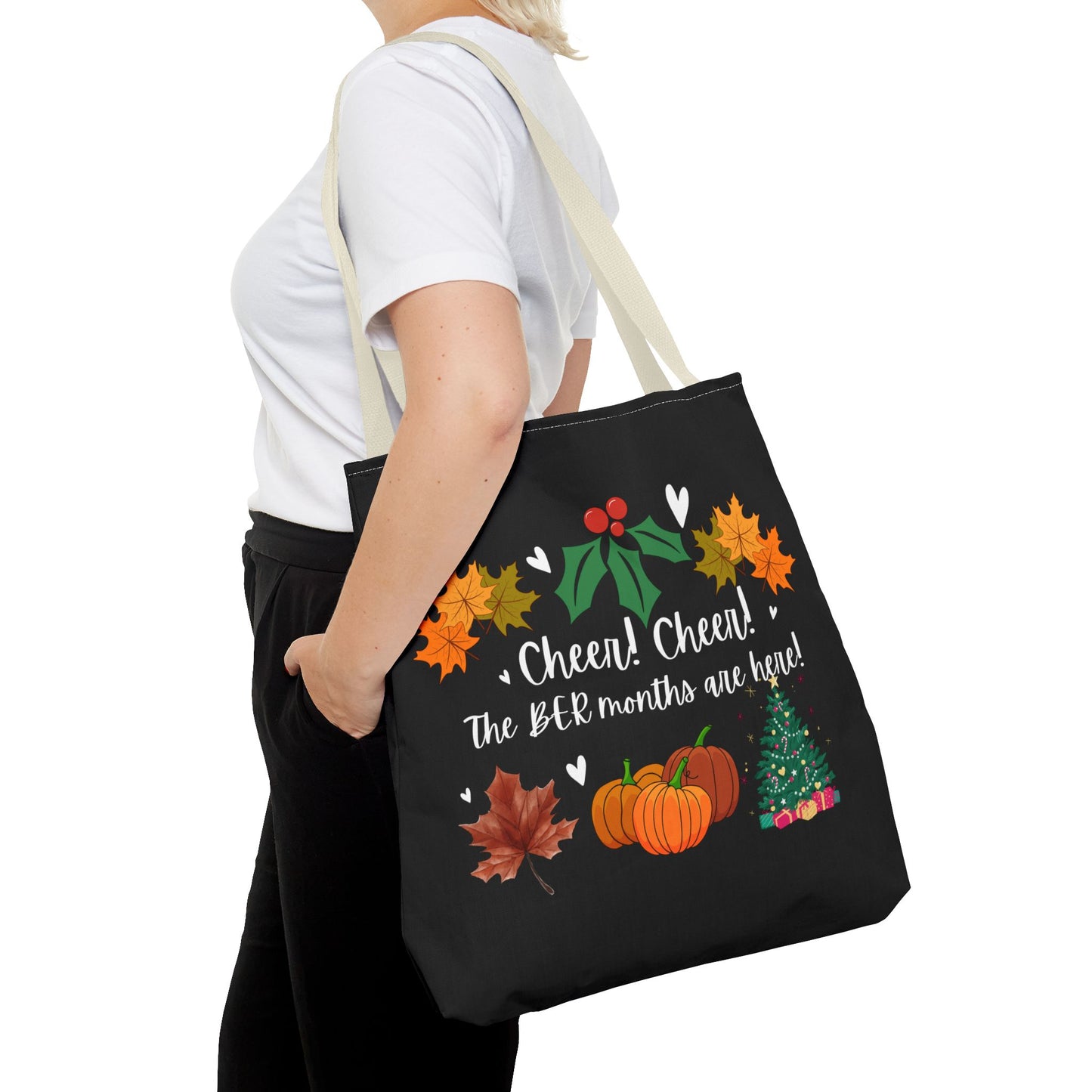 Unisex BER Months Tote Bag Autumn Tote Fall Tote Bag September Tote October Tote Bag November Bag December Tote Bag Favorite Months Tote Bag