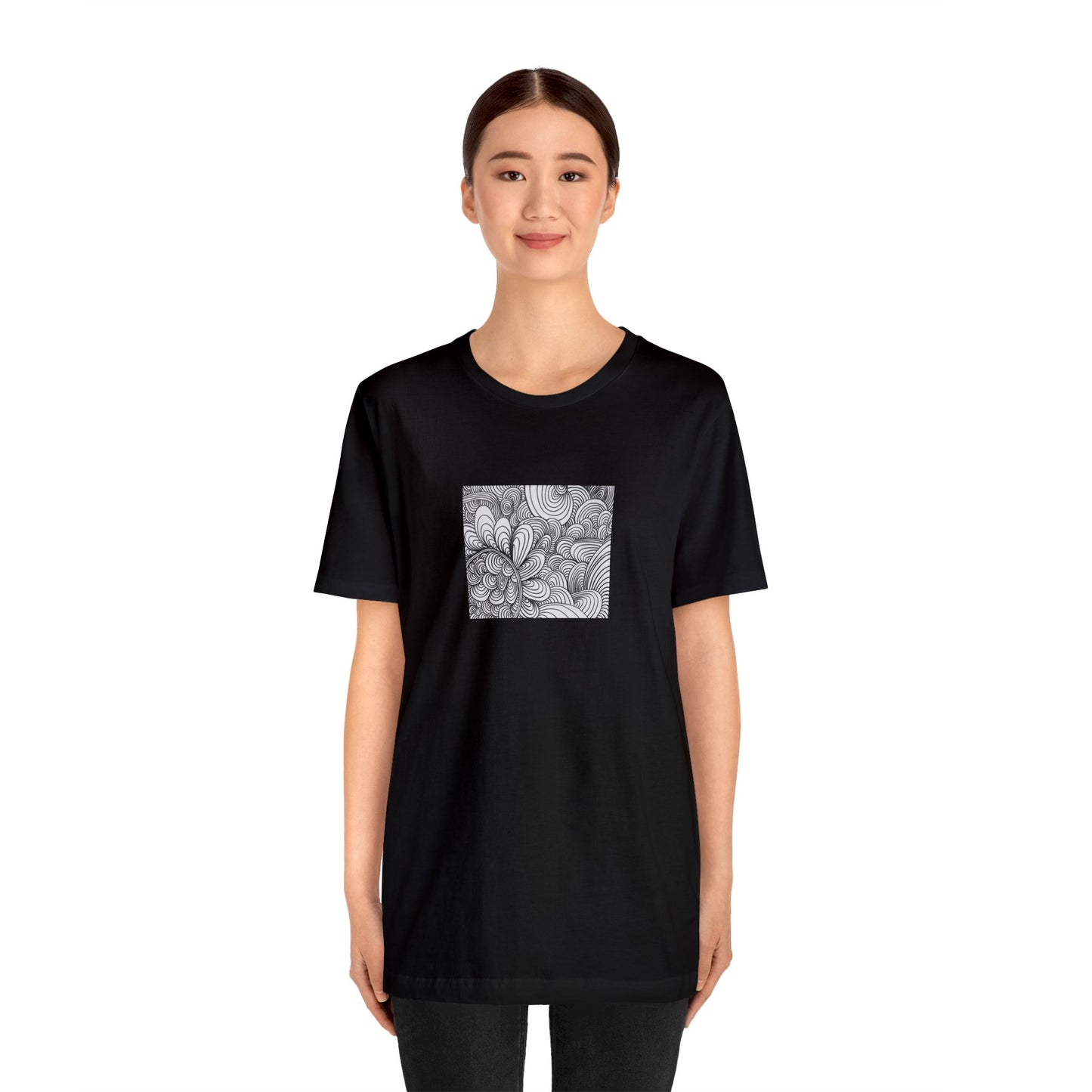 Unisex Original Art T-Shirt - Apricots Noir