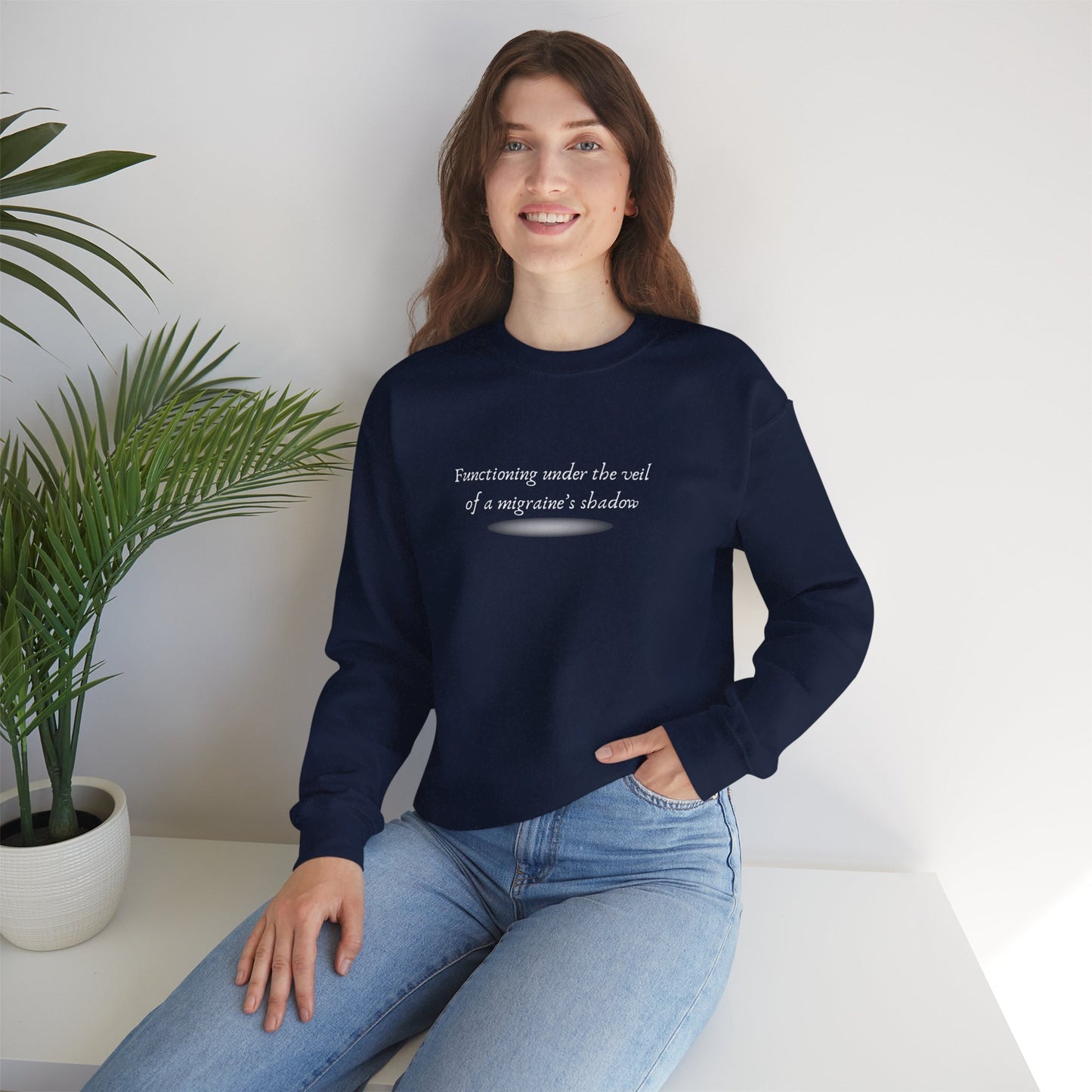 Unisex Migraine Day Invisible Illness Warrior Sweatshirt
