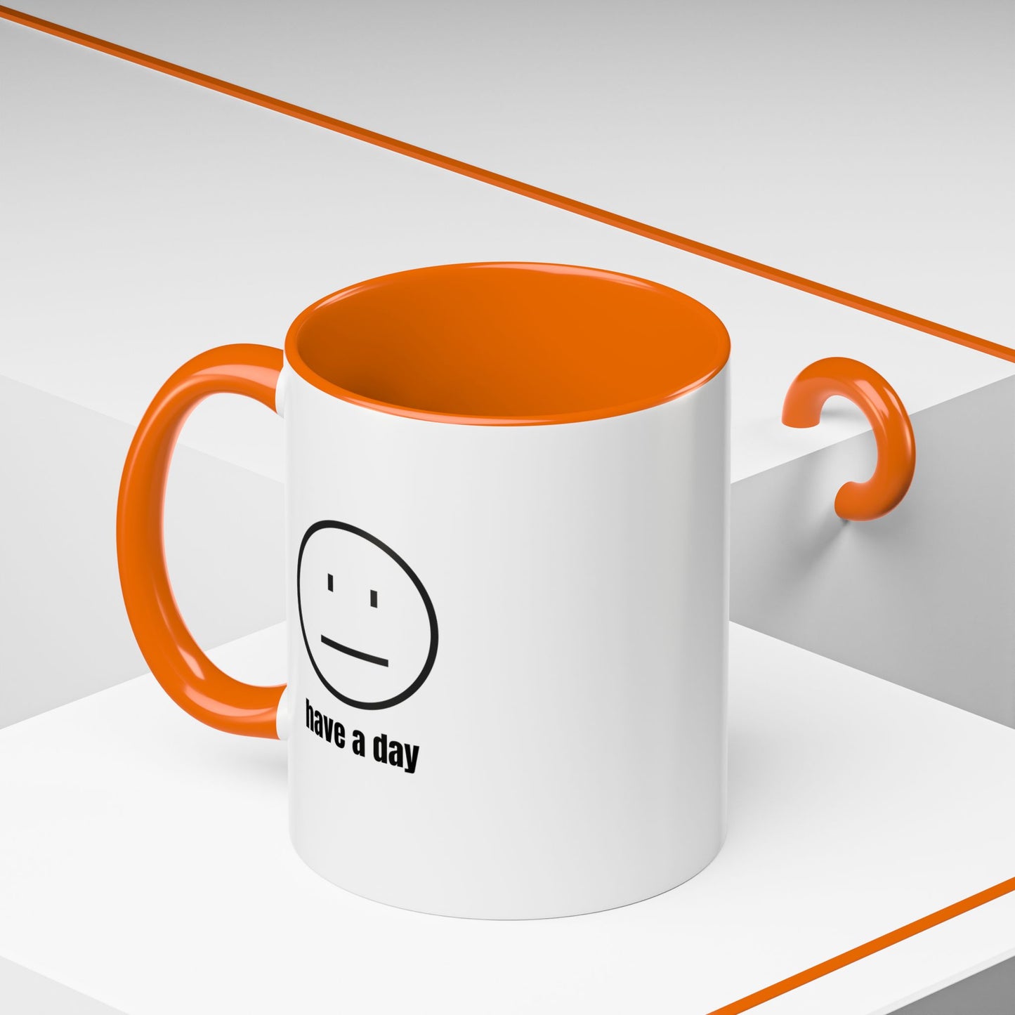 11oz/15oz Straight Face Have A Day Coffee Mug