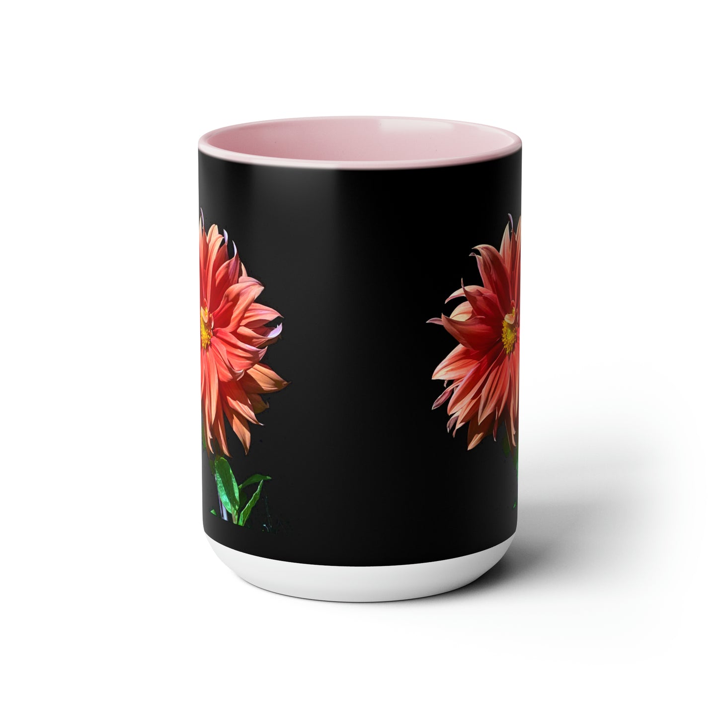 15oz Dahlia Flower Coffee Mug