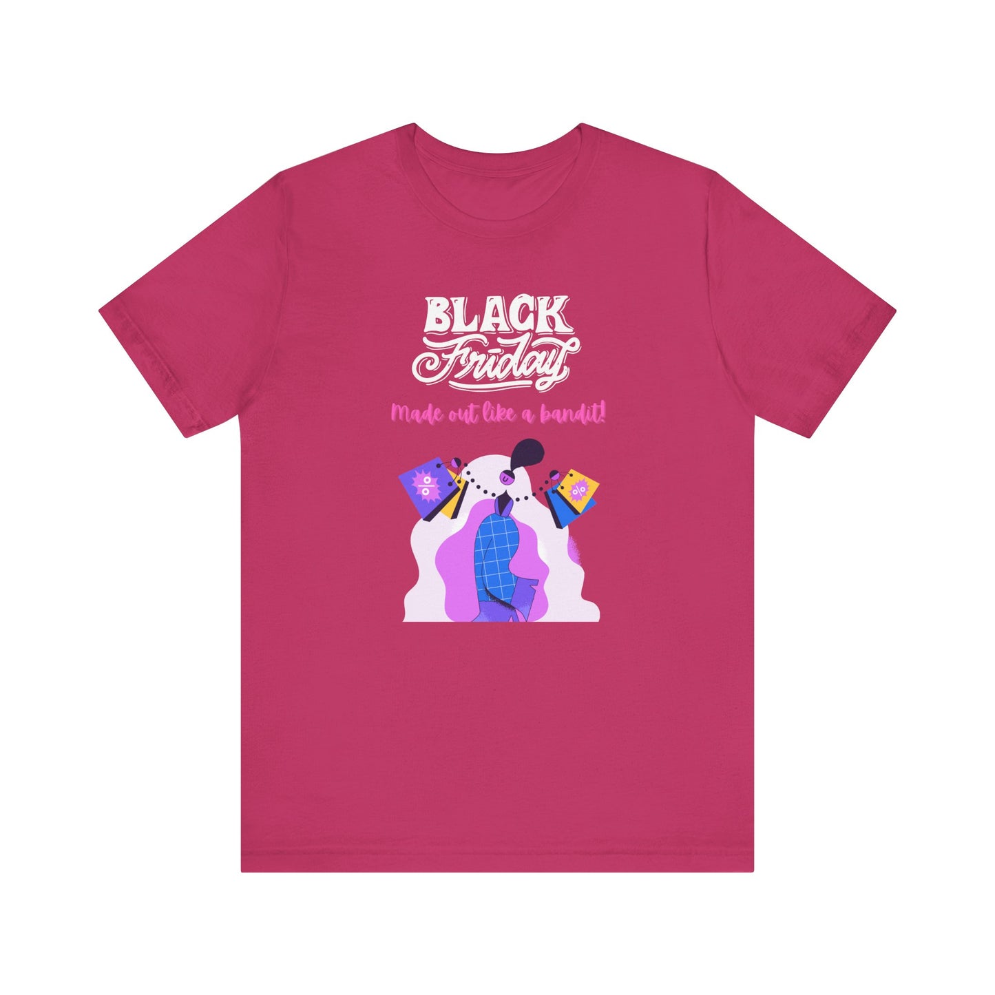 Unisex Jersey Short Sleeve Black Friday Sales T-Shirt