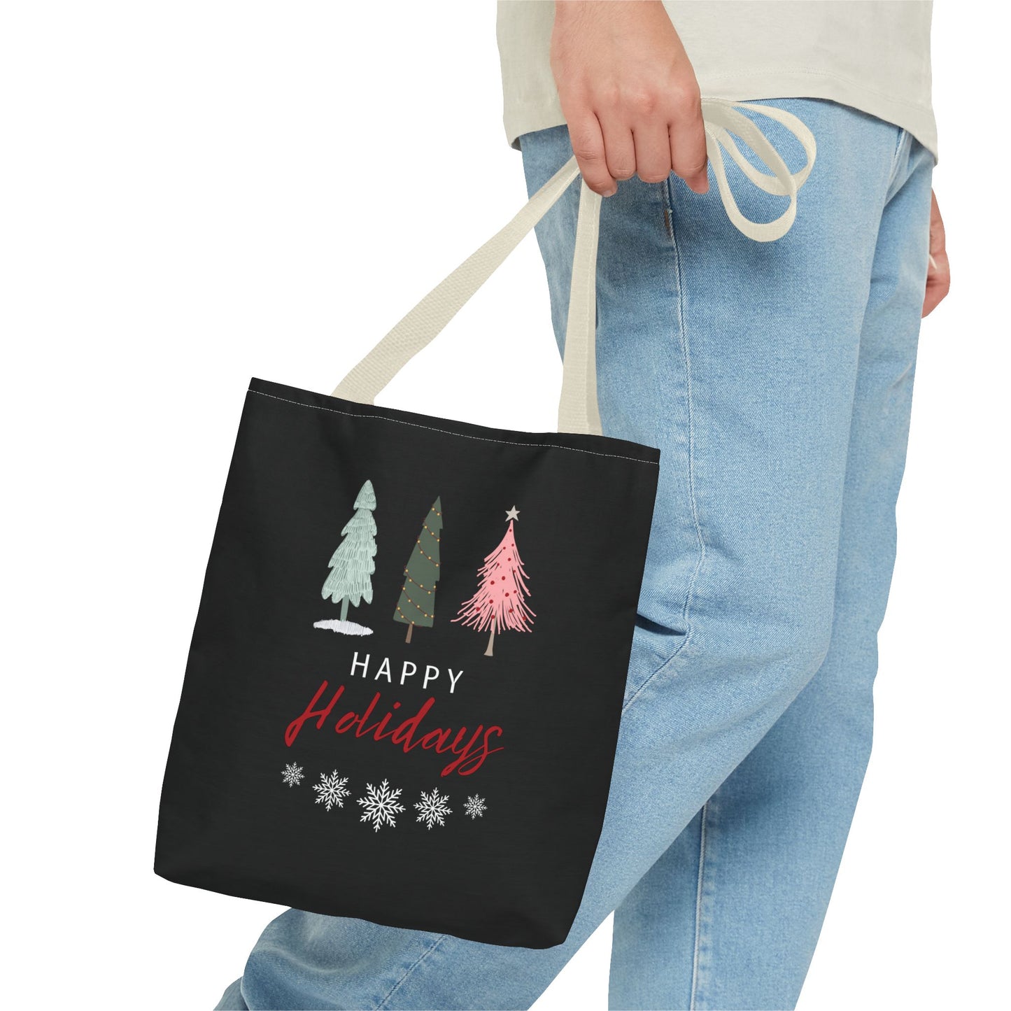 Unisex Happy Holidays Seasons Greetings Fall Tote Bag