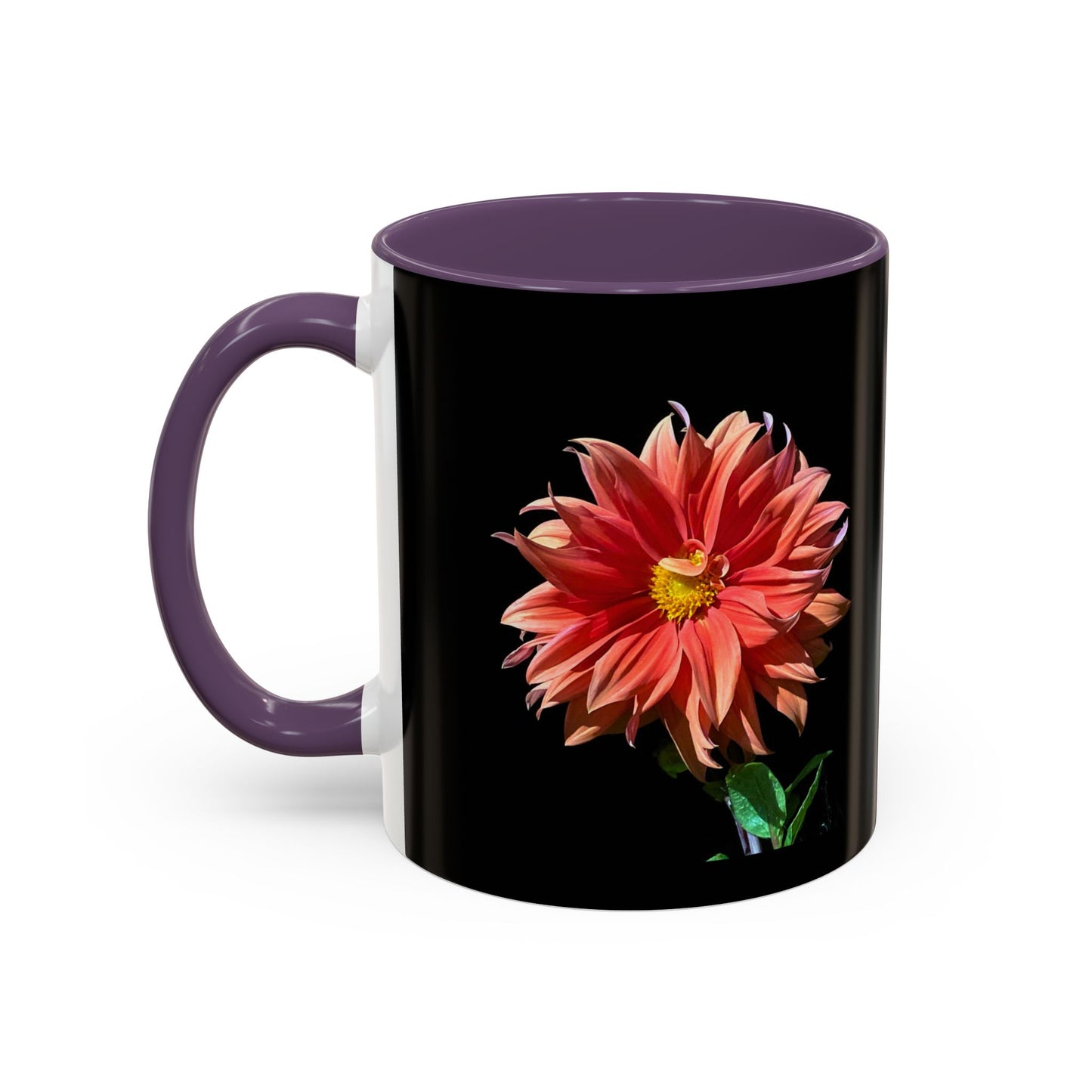 11oz/15oz Dahlia Flower Coffee Mug