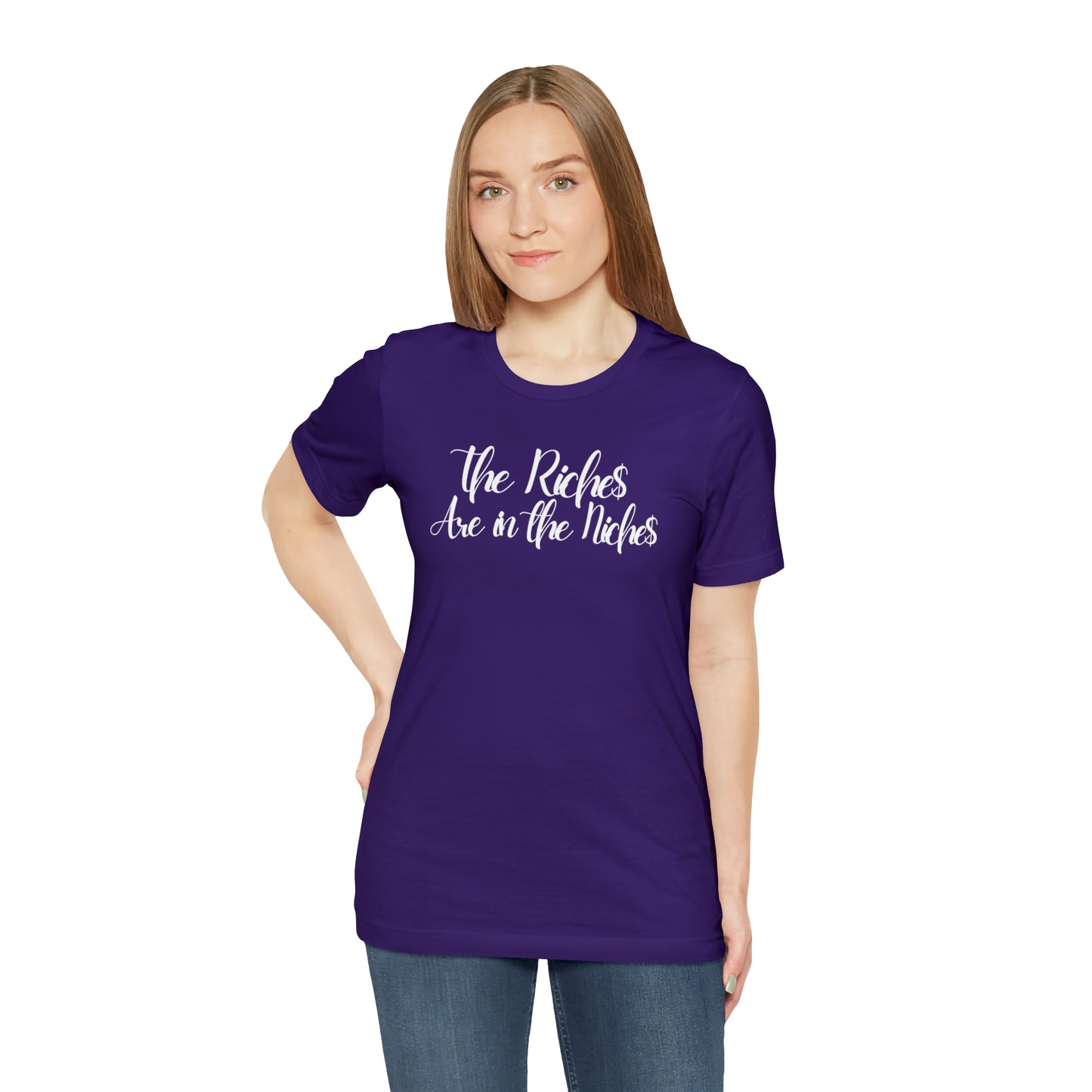 Unisex Boss Gift T-Shirt The Riches Are in The Niches