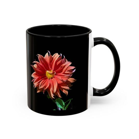 11oz/15oz Dahlia Flower Coffee Mug