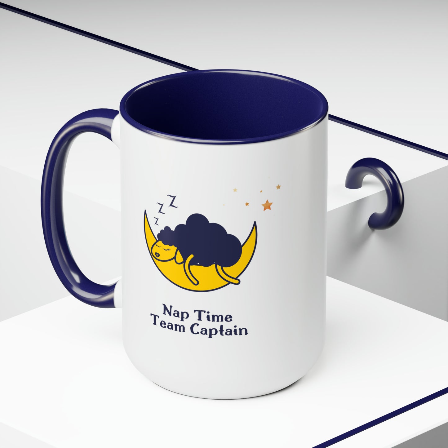 15oz Nap Time Team Captain Coffee Mug