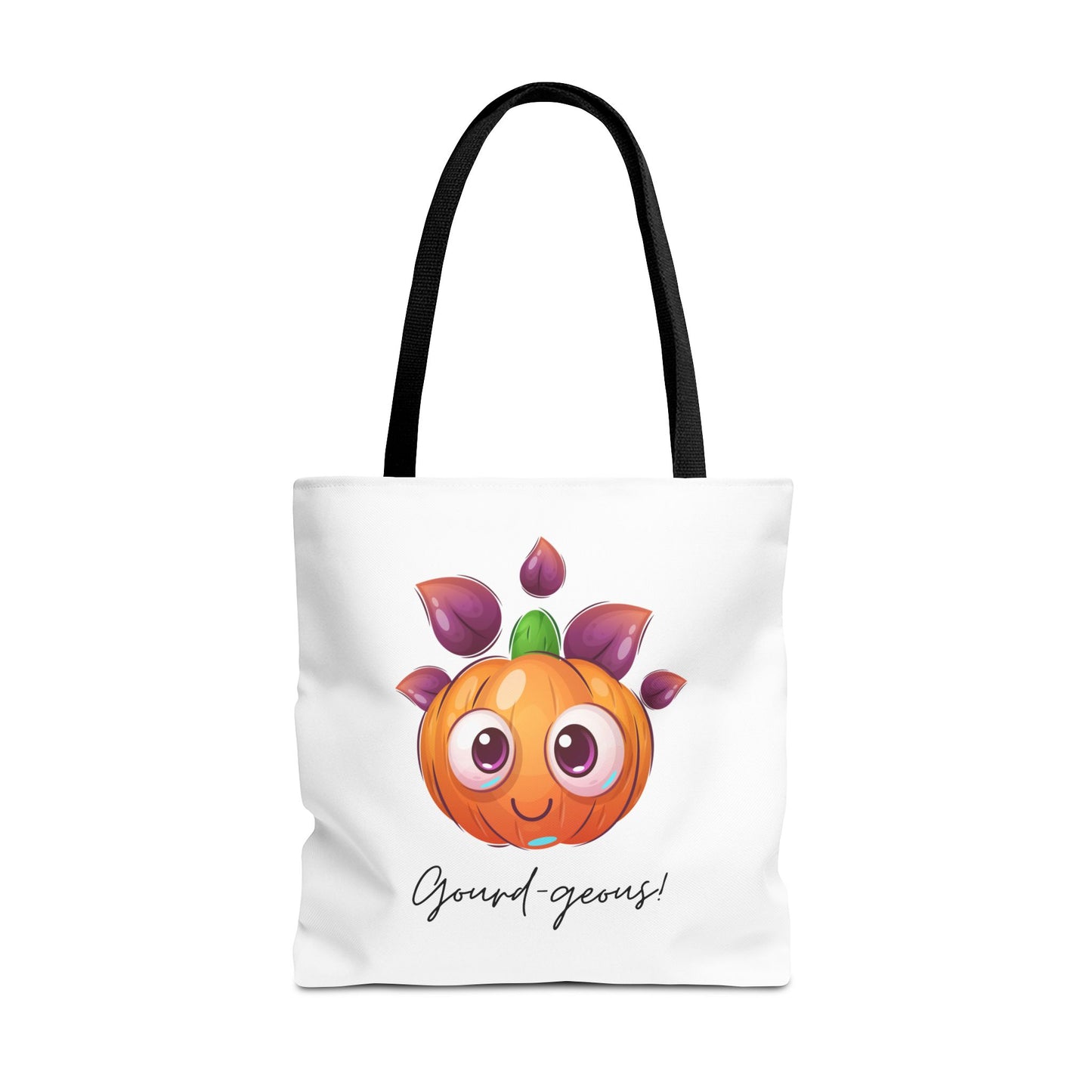 Cute Halloween Pumpkin Tote Spooky Season Tote Trick or Treating Candy Bag Fall Themed Reusable Lunch Tote