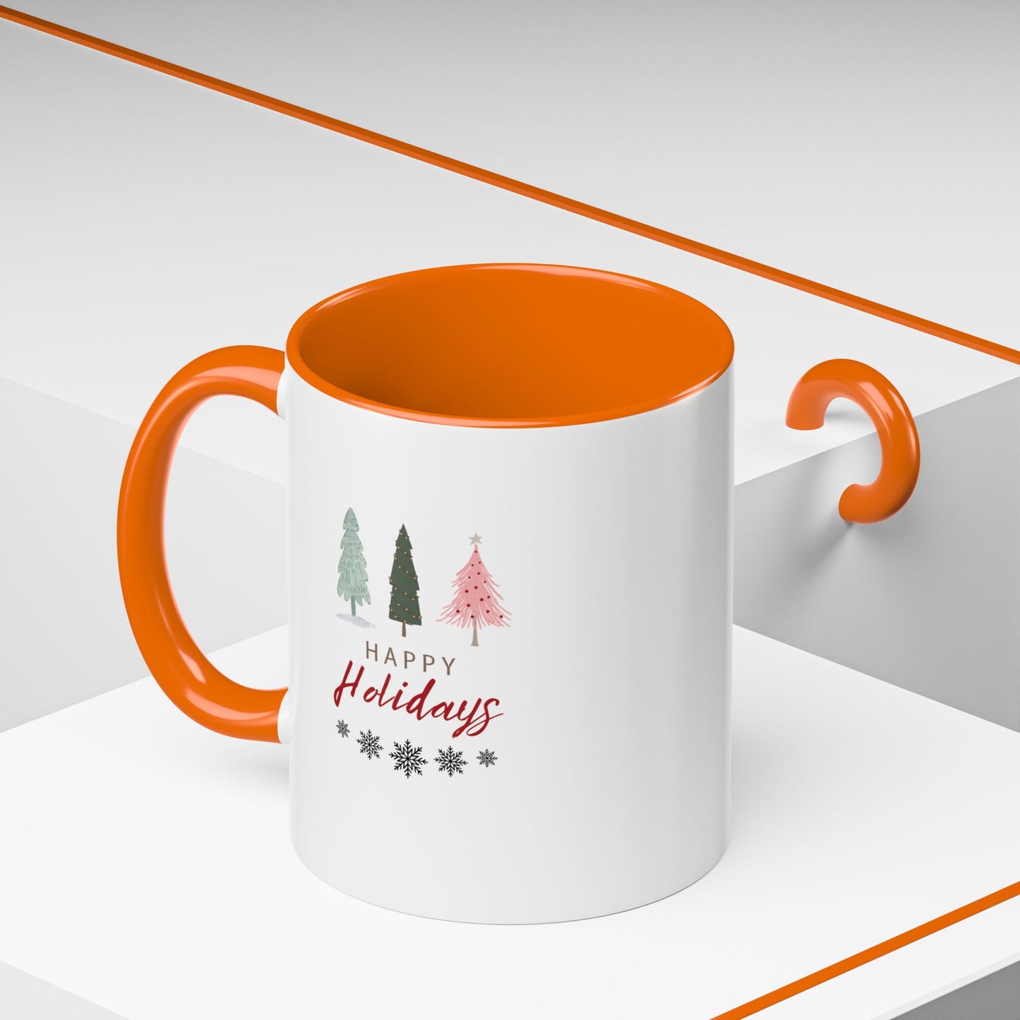 11oz/15oz Happy Holidays Seasons Greetings Fall Coffee Mug