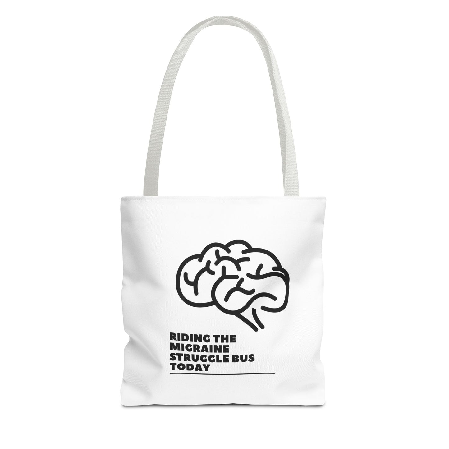 Unisex Migraine Day Invisible Illness Warrior Tote Bag