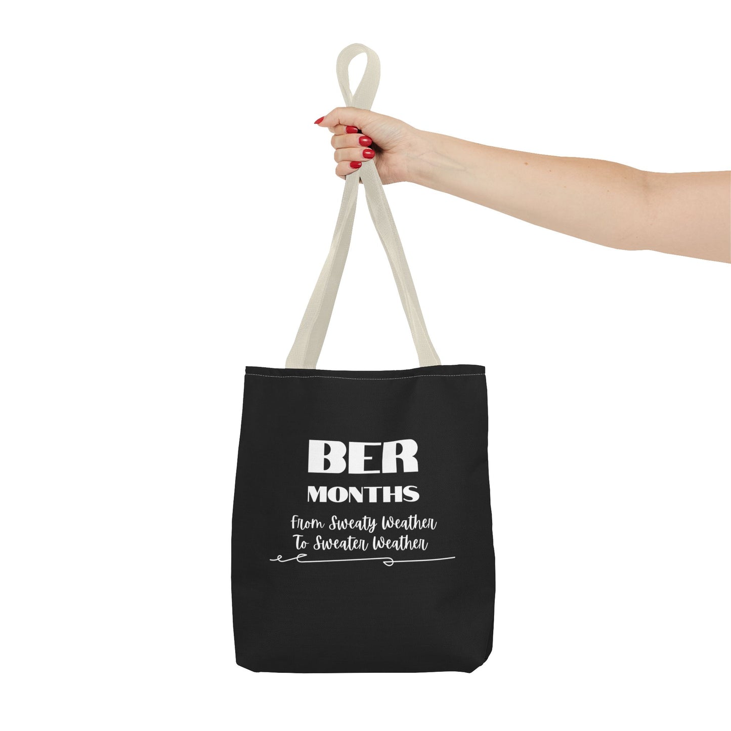 Unisex BER Months Tote Bag Autumn September October November December Tote Bag Favorite Months Tote Bag