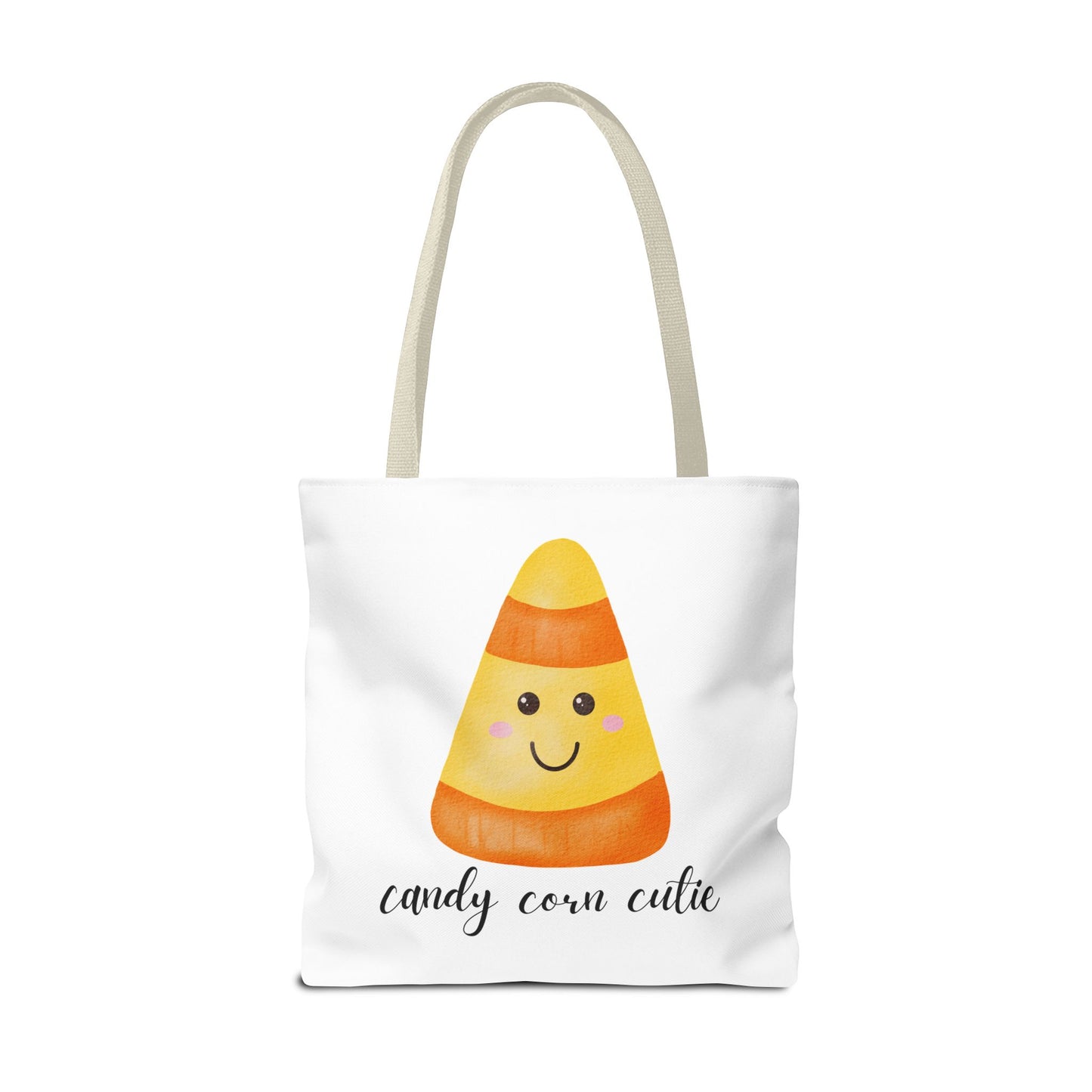 Cute Candy Corn Halloween Spooky Season Tote Trick or Treating Candy Fall Themed Reusable Lunch Bag