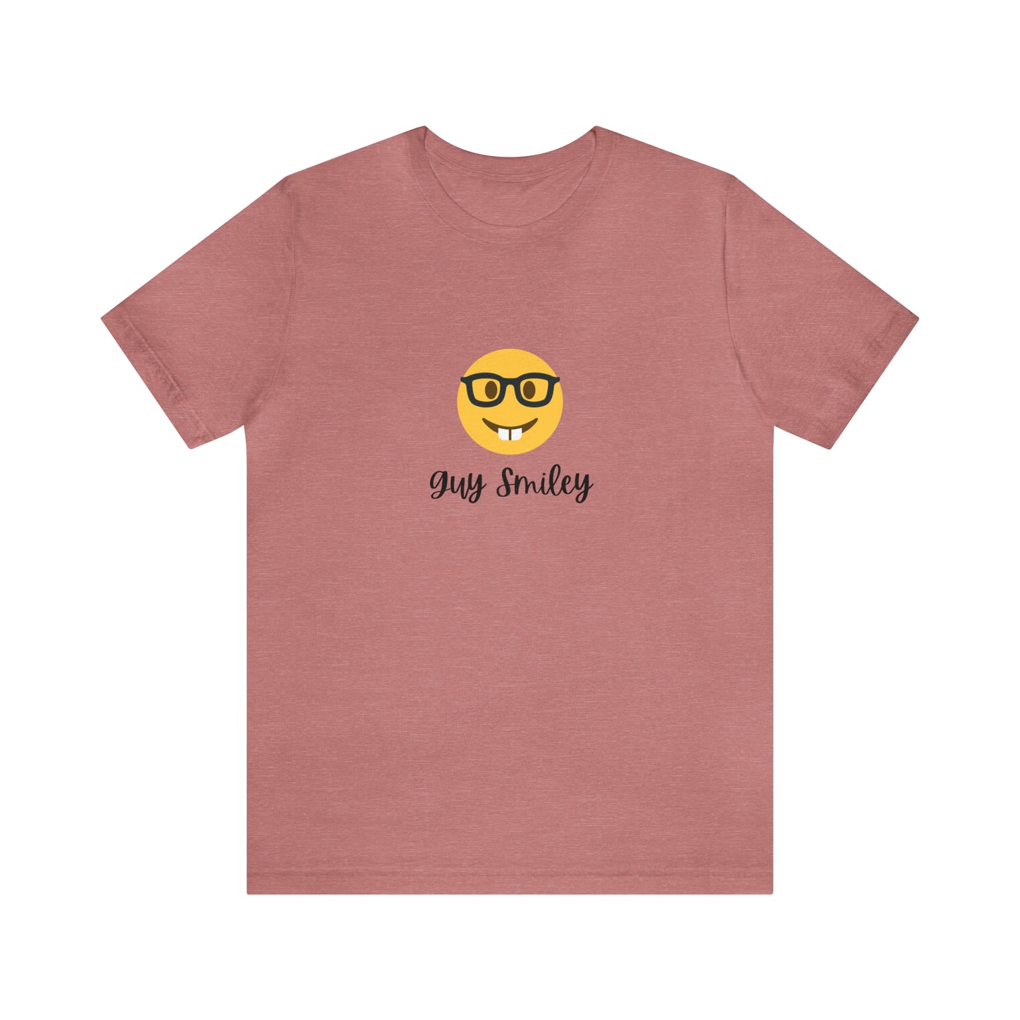 Unisex Jersey Short Sleeve Guy Smiley T-Shirt