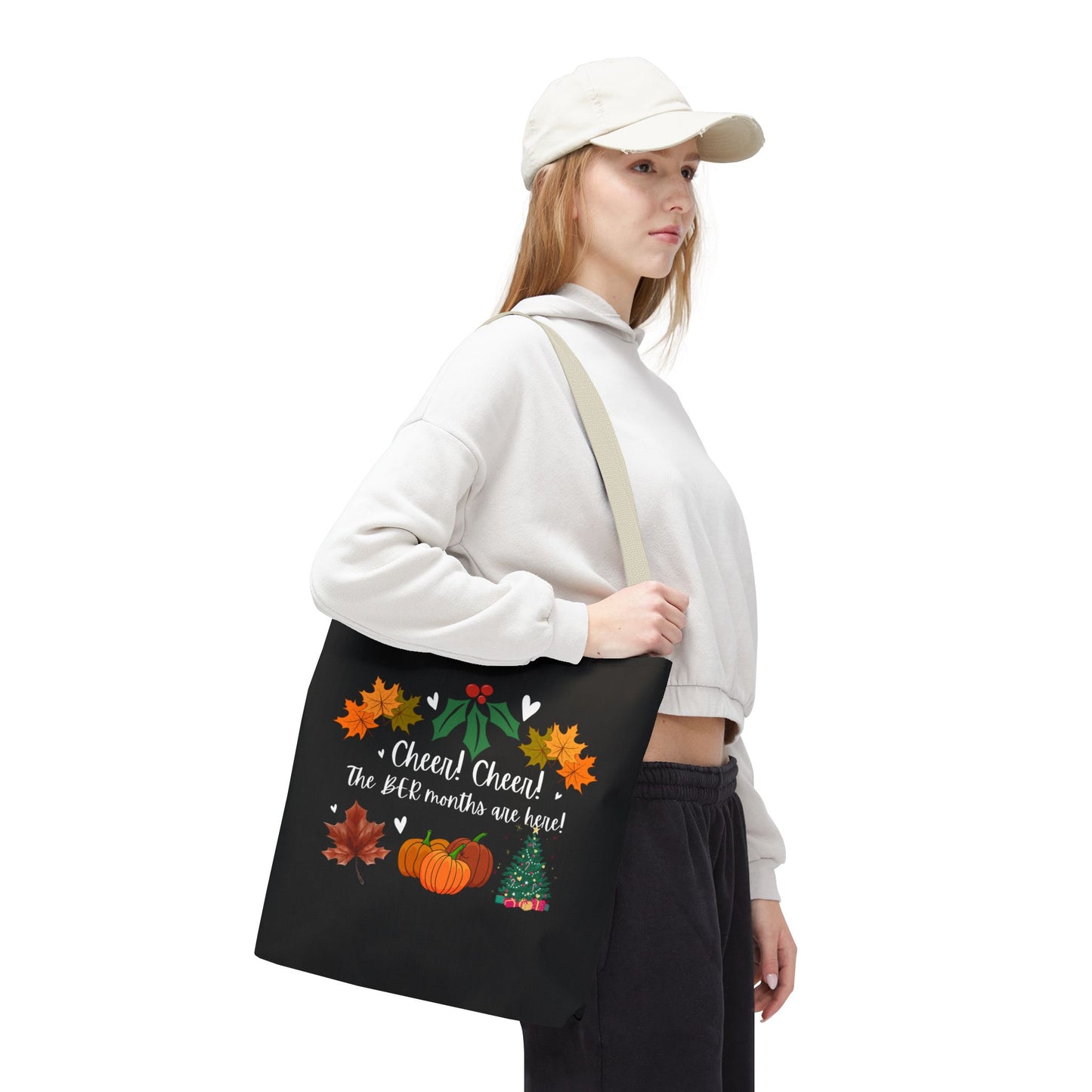 Unisex BER Months Tote Bag Autumn Tote Fall Tote Bag September Tote October Tote Bag November Bag December Tote Bag Favorite Months Tote Bag