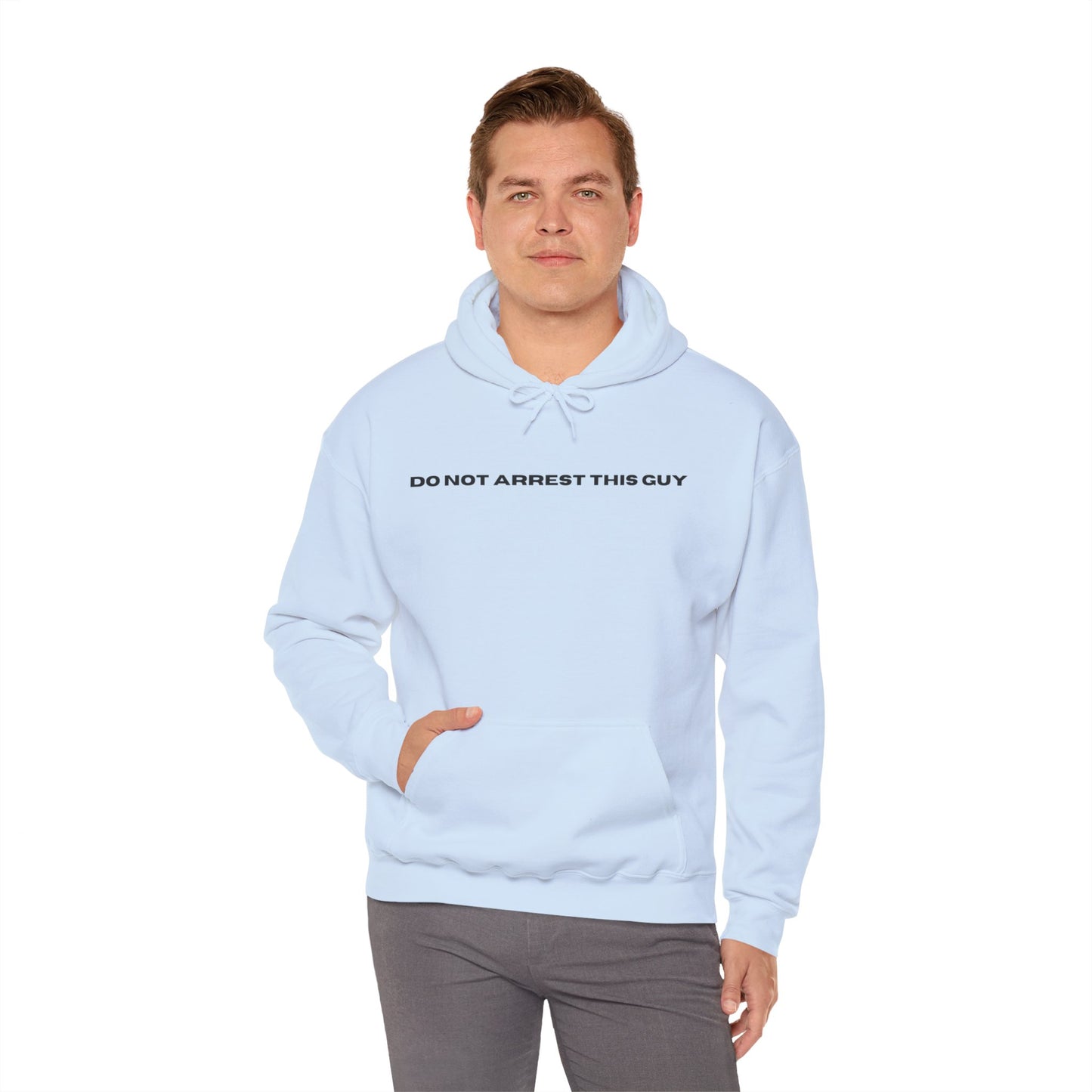 Unisex Heavy Blend™ Do Not Arrest This Guy Hooded Sweatshirt