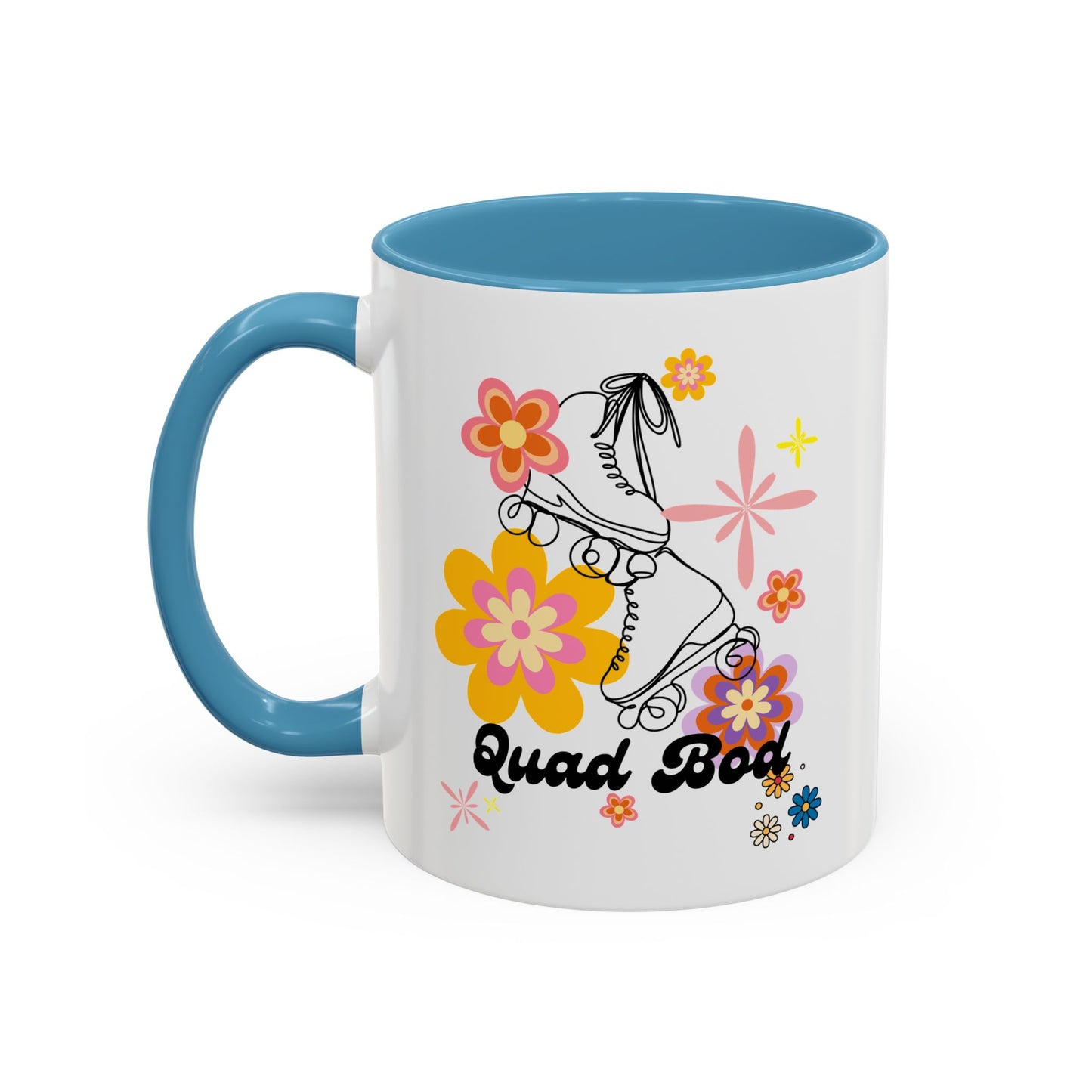 11oz/15oz Retro Vibes Roller Skate Quad Bod Coffee Mug