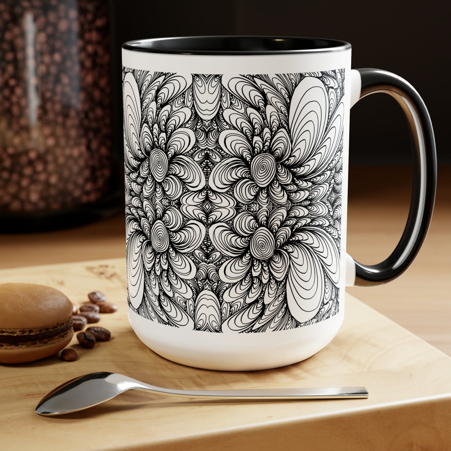 15oz Original Art  Mug - Blooms