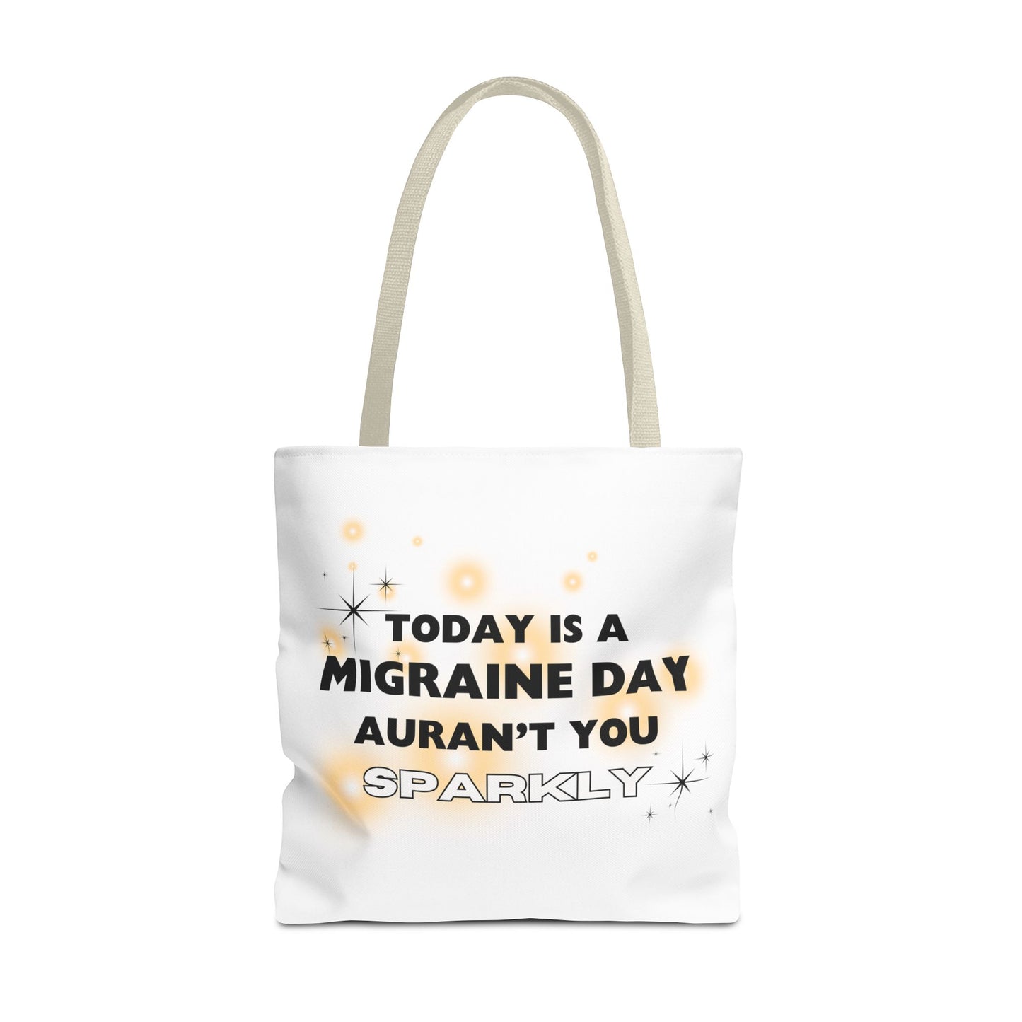 Unisex Migraine Day Invisible Illness Warrior Tote Bag