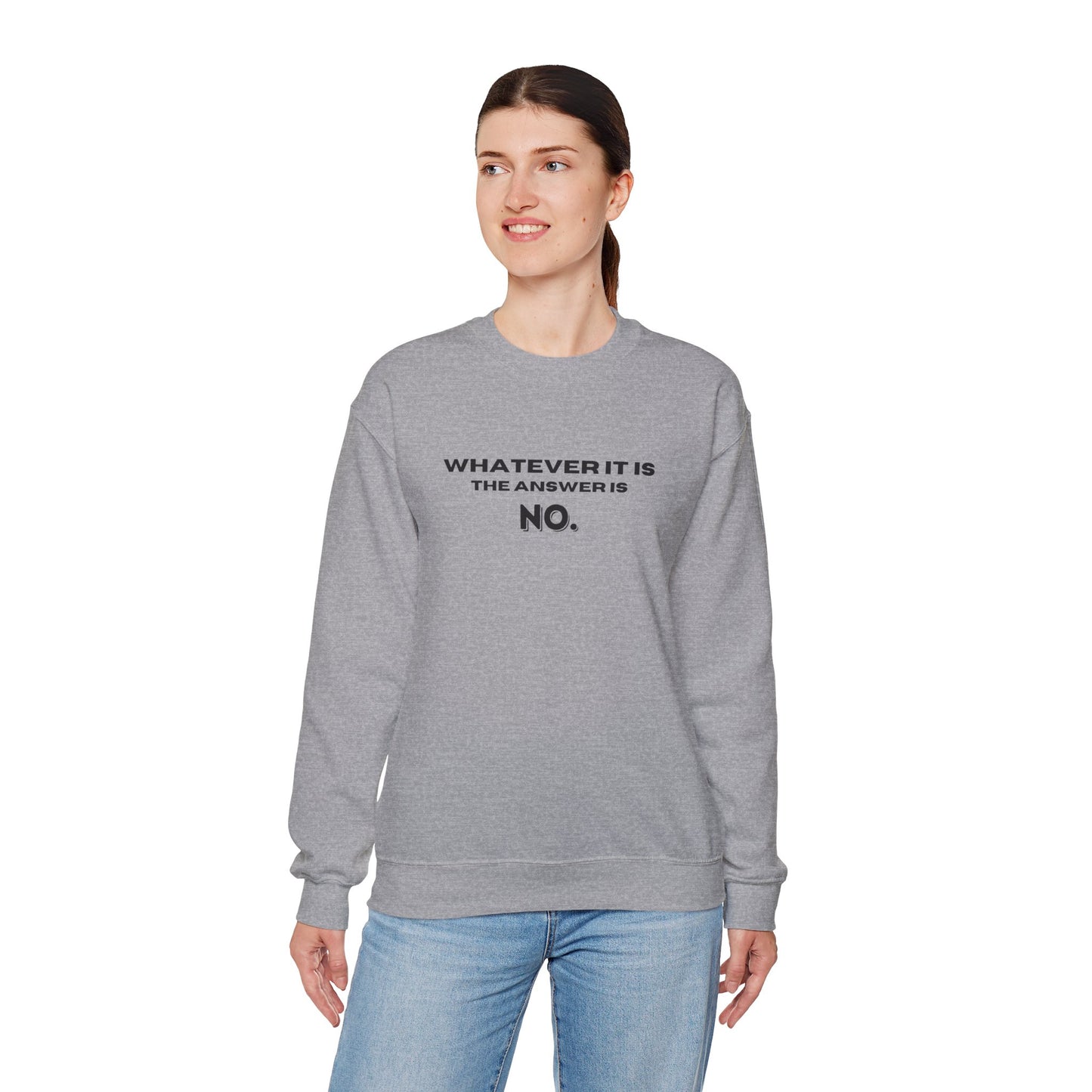 Unisex Self Love Positve Vibes Ok To Say NO Positive Mental Health Awareness Sweatshirt