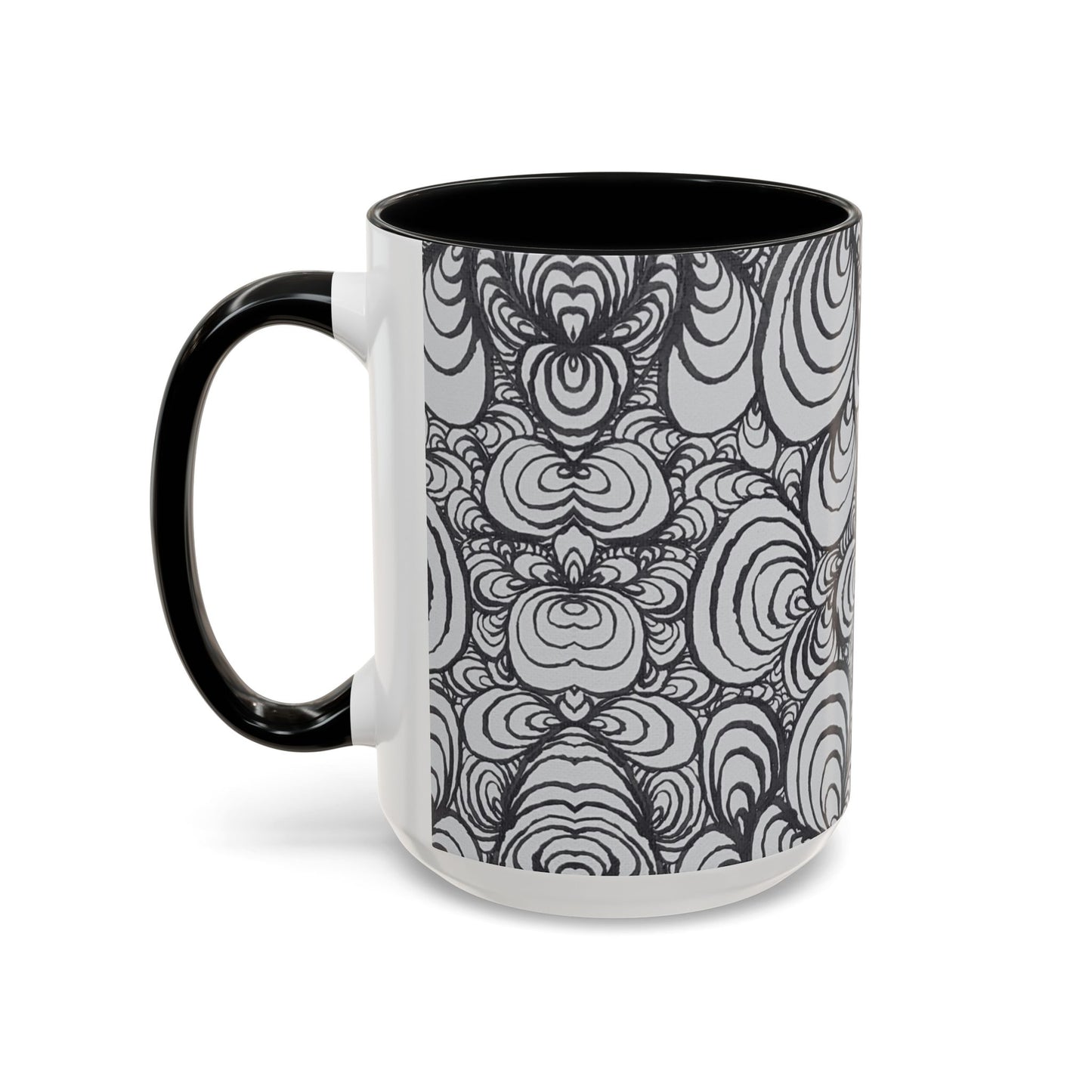 11oz/15oz Original Line Art Mug - Puzzle Panels 1