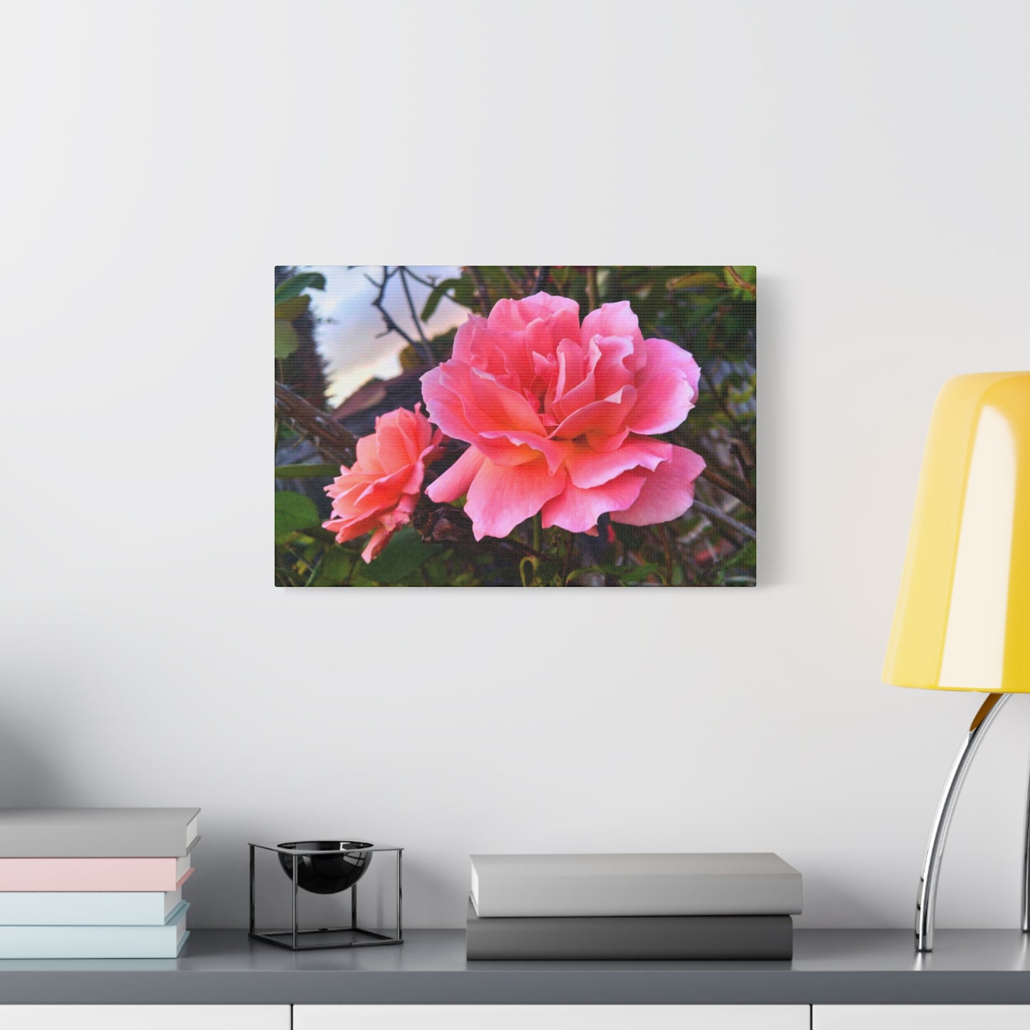 Canvas Gallery Wrap - Double Delight Roses