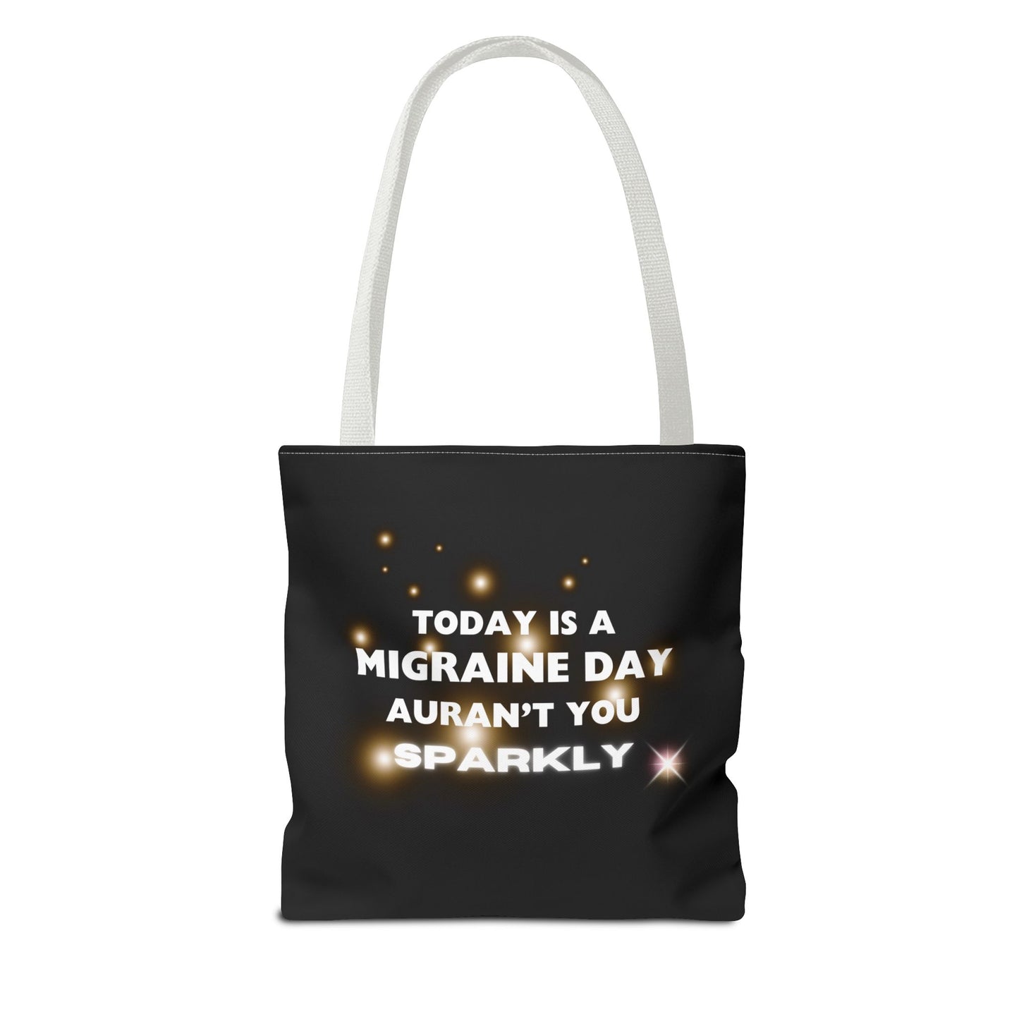 Unisex Migraine Day Invisible Illness Warrior Tote Bag