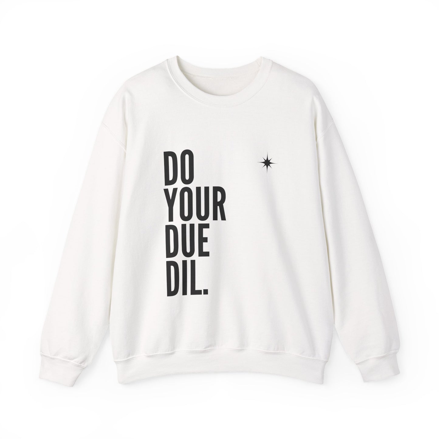 Unisex Heavy Blend Crewneck Due Your Due Diligence Sweatshirt