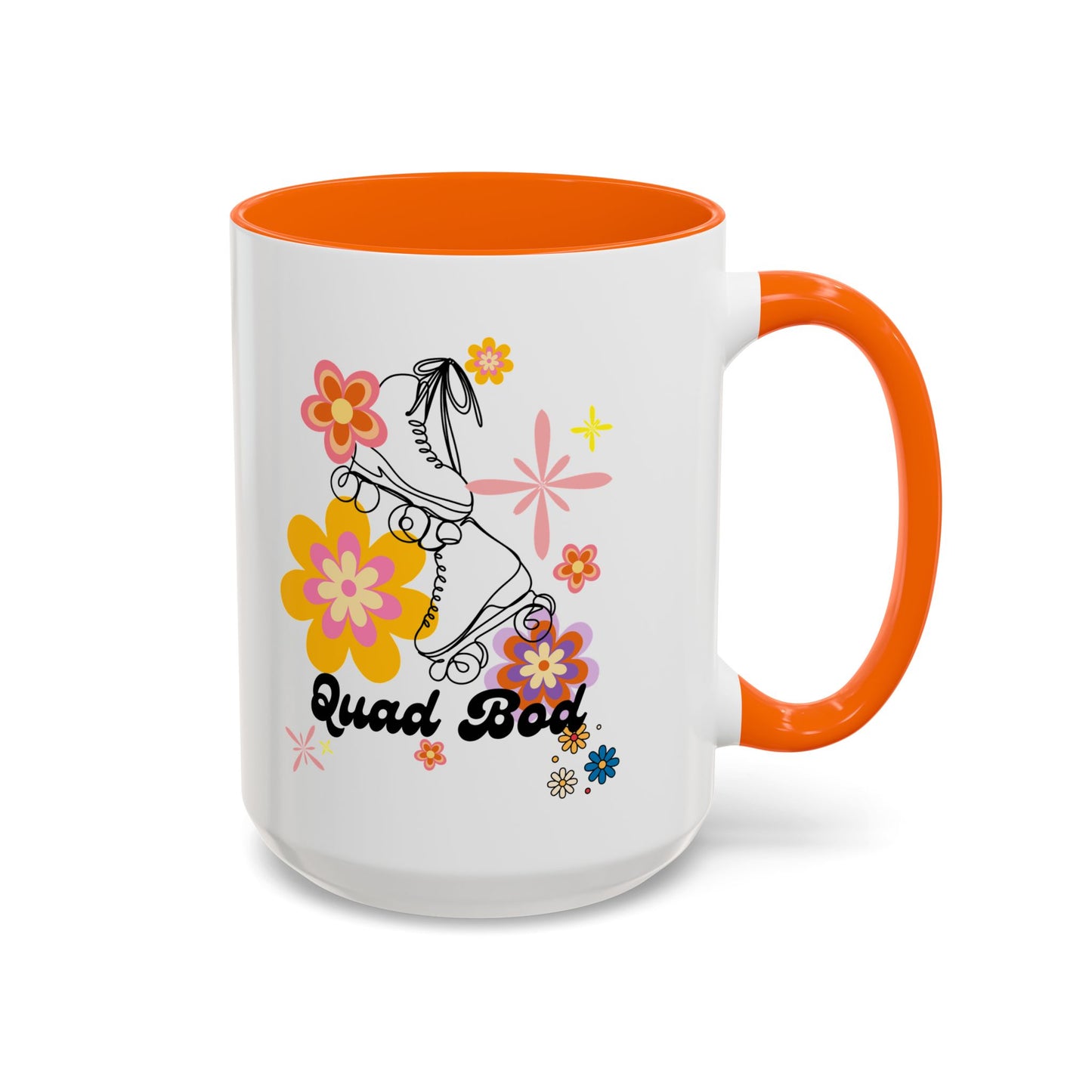 11oz/15oz Retro Vibes Roller Skate Quad Bod Coffee Mug