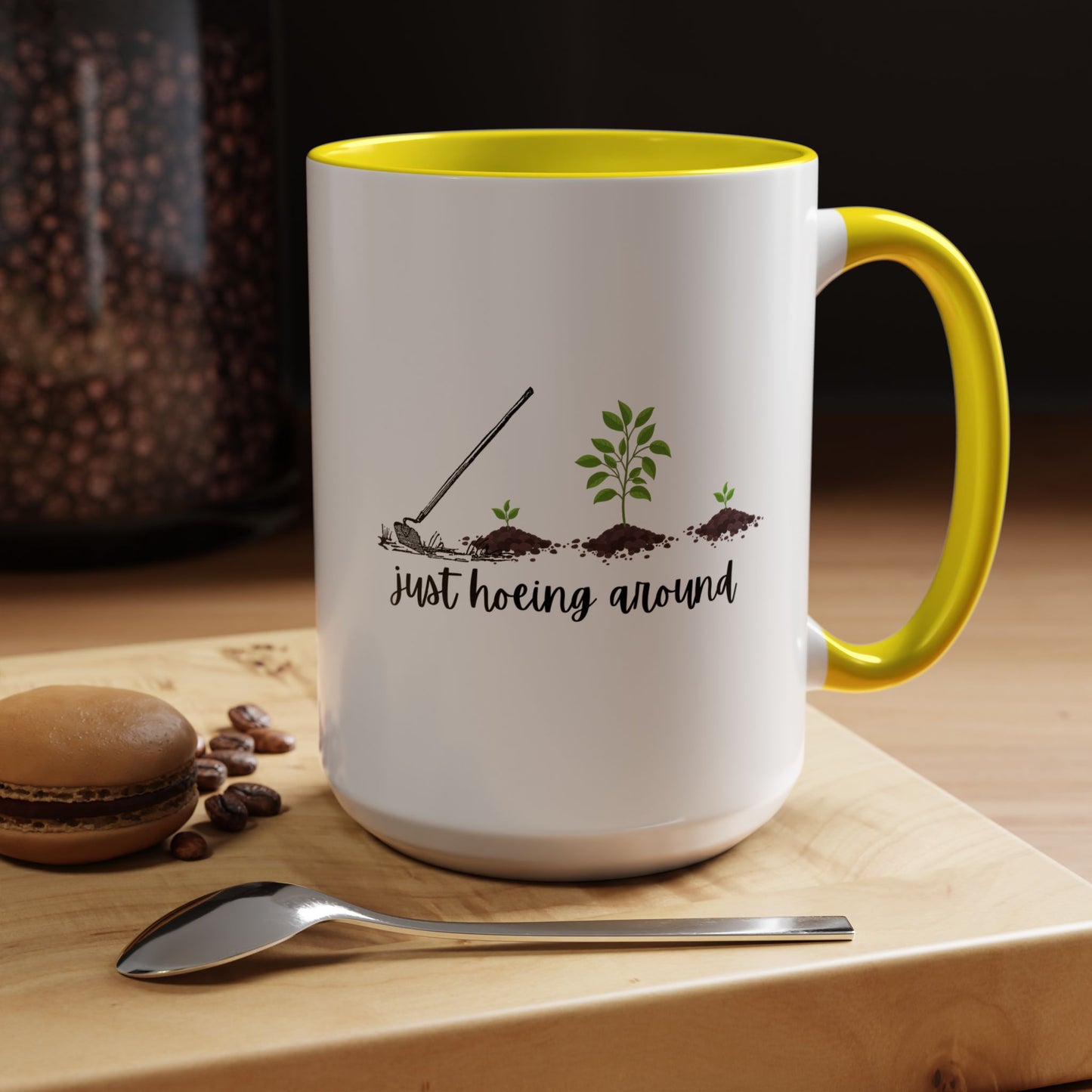 11oz/15oz Just Hoeing Around Gardening Club Coffee Mug