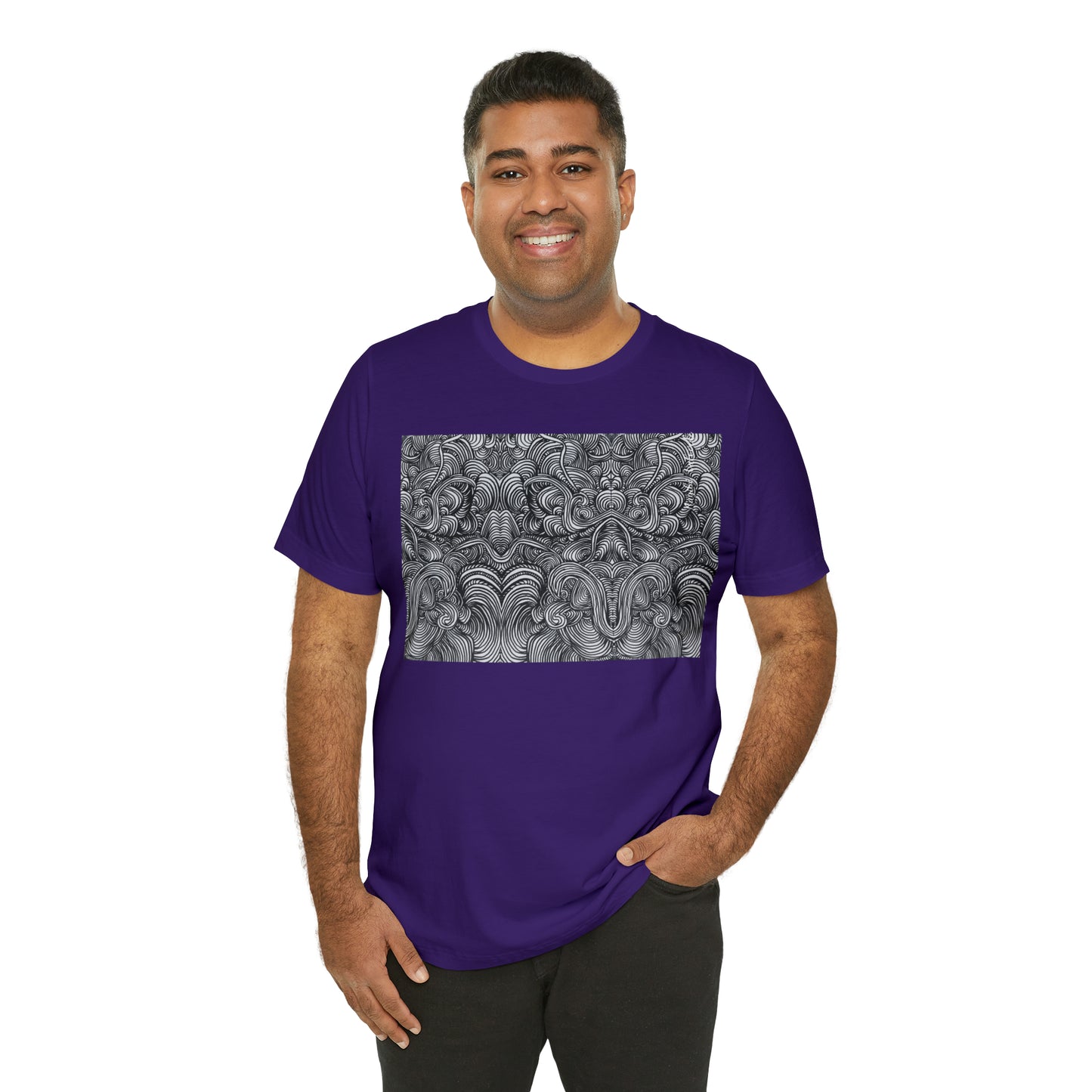 Unisex Original Art Full Size Print T-Shirt - Mirage