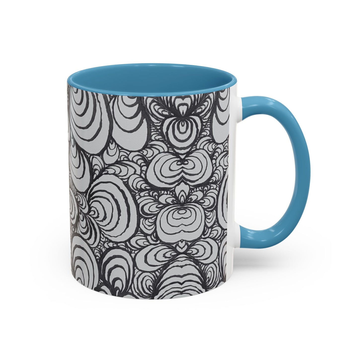 11oz/15oz Original Line Art Mug - Puzzle Panels 1