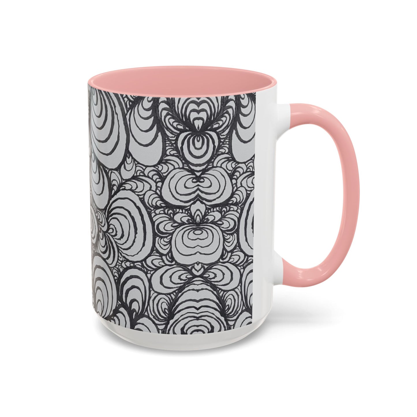 11oz/15oz Original Line Art Mug - Puzzle Panels 1
