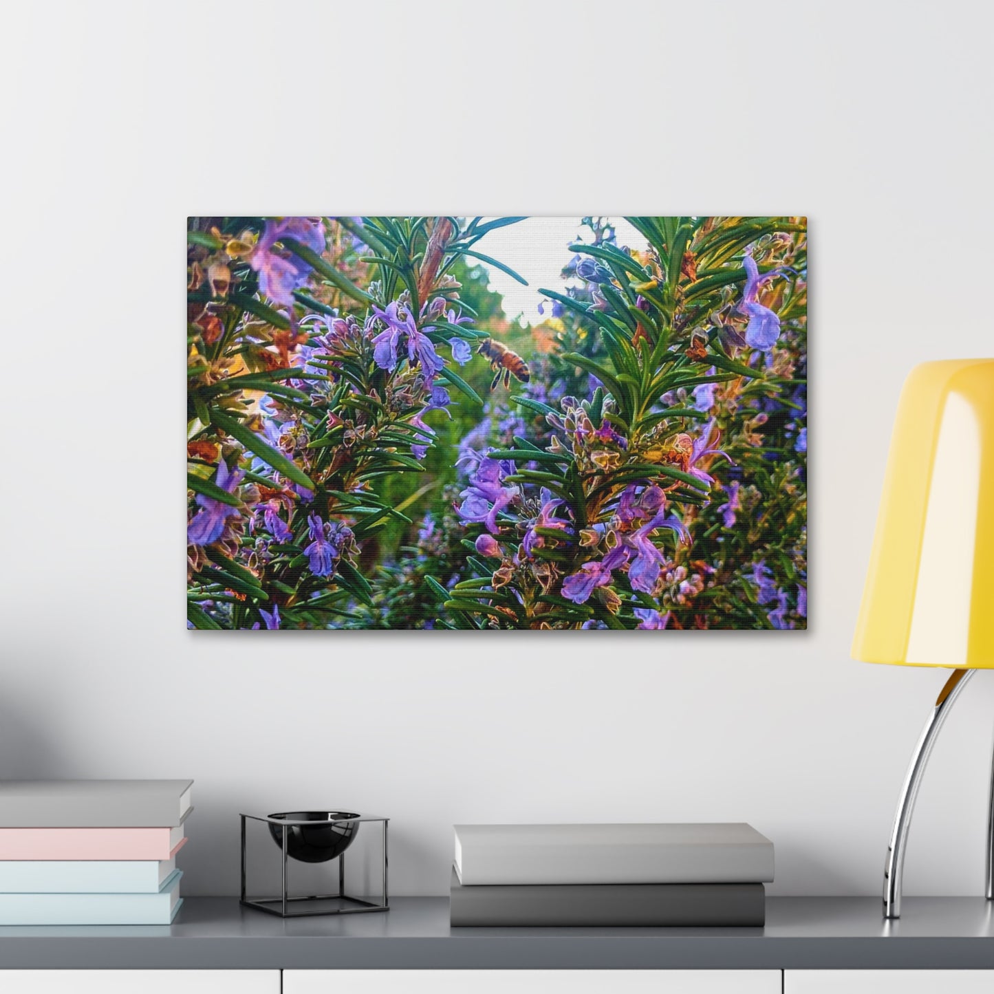 Canvas Gallery Wrap - Rosemarys Pollinator