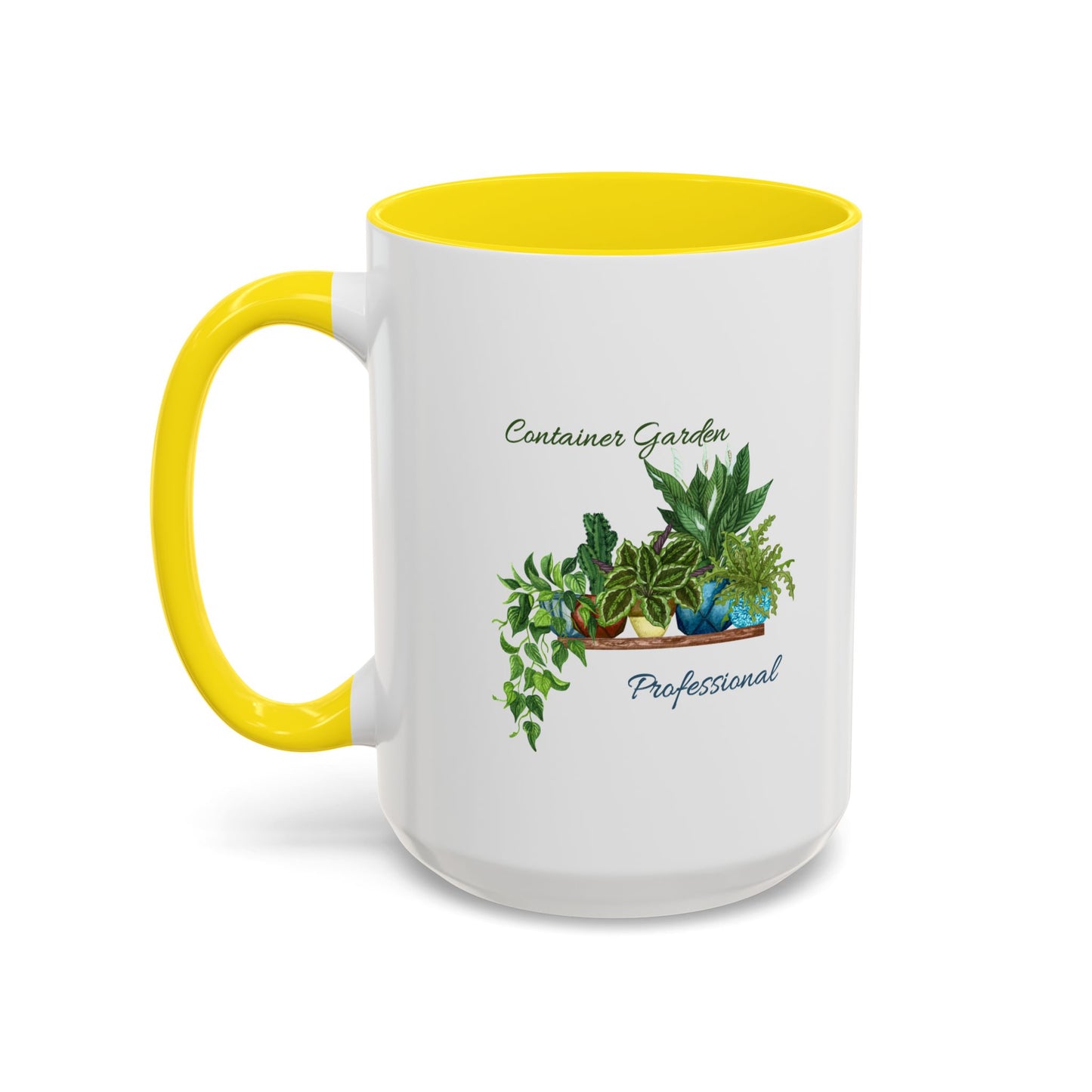 11oz/15oz Garden Themed Coffee Mug Container Garden Professional