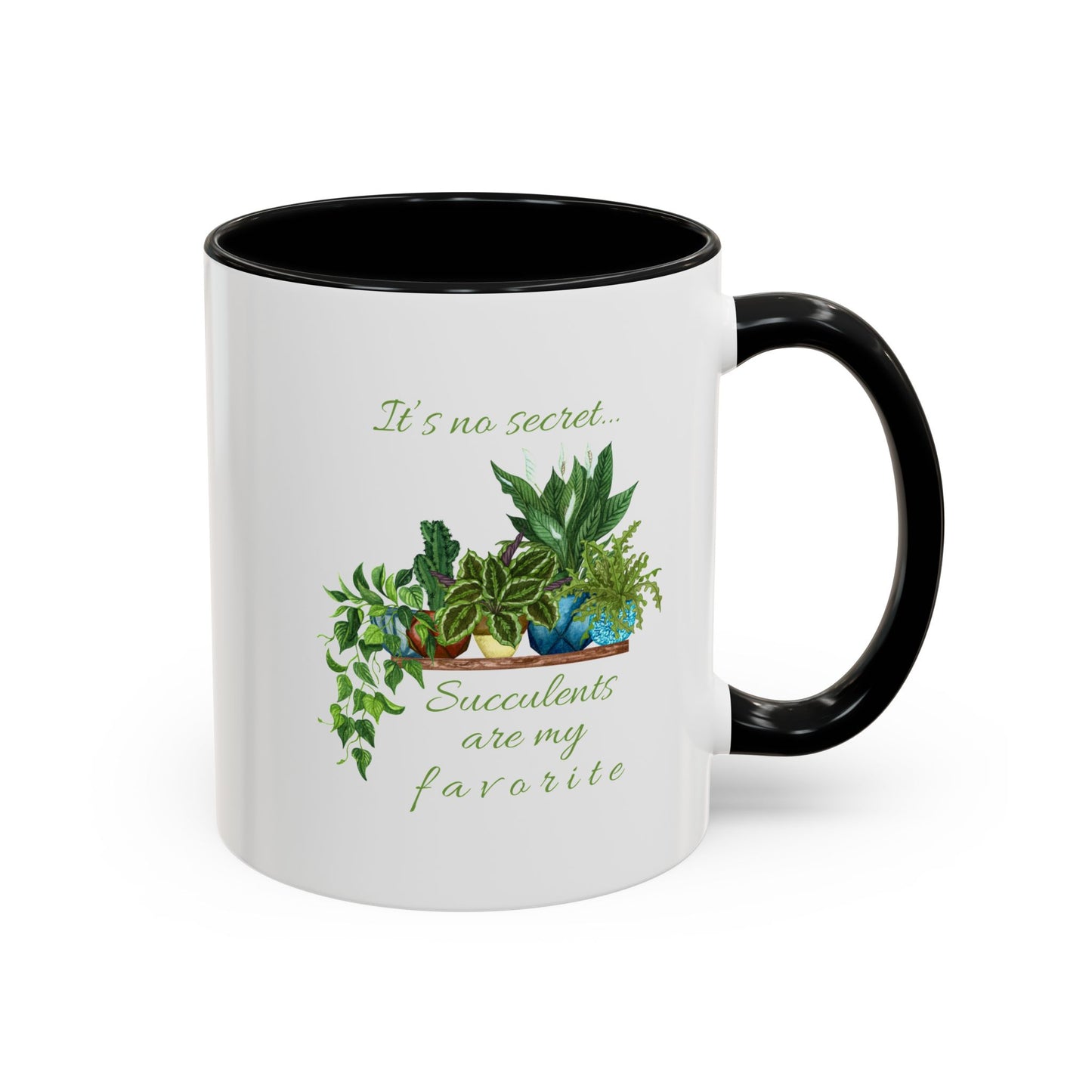 11oz Garden Themed Succulent Plant Parent Container Gardener Coffee Mug