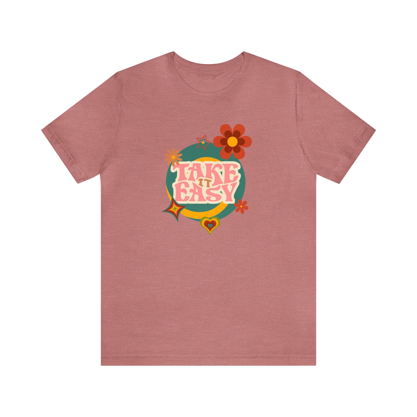 Unisex Take It Easy Retro Vibes T-Shirt