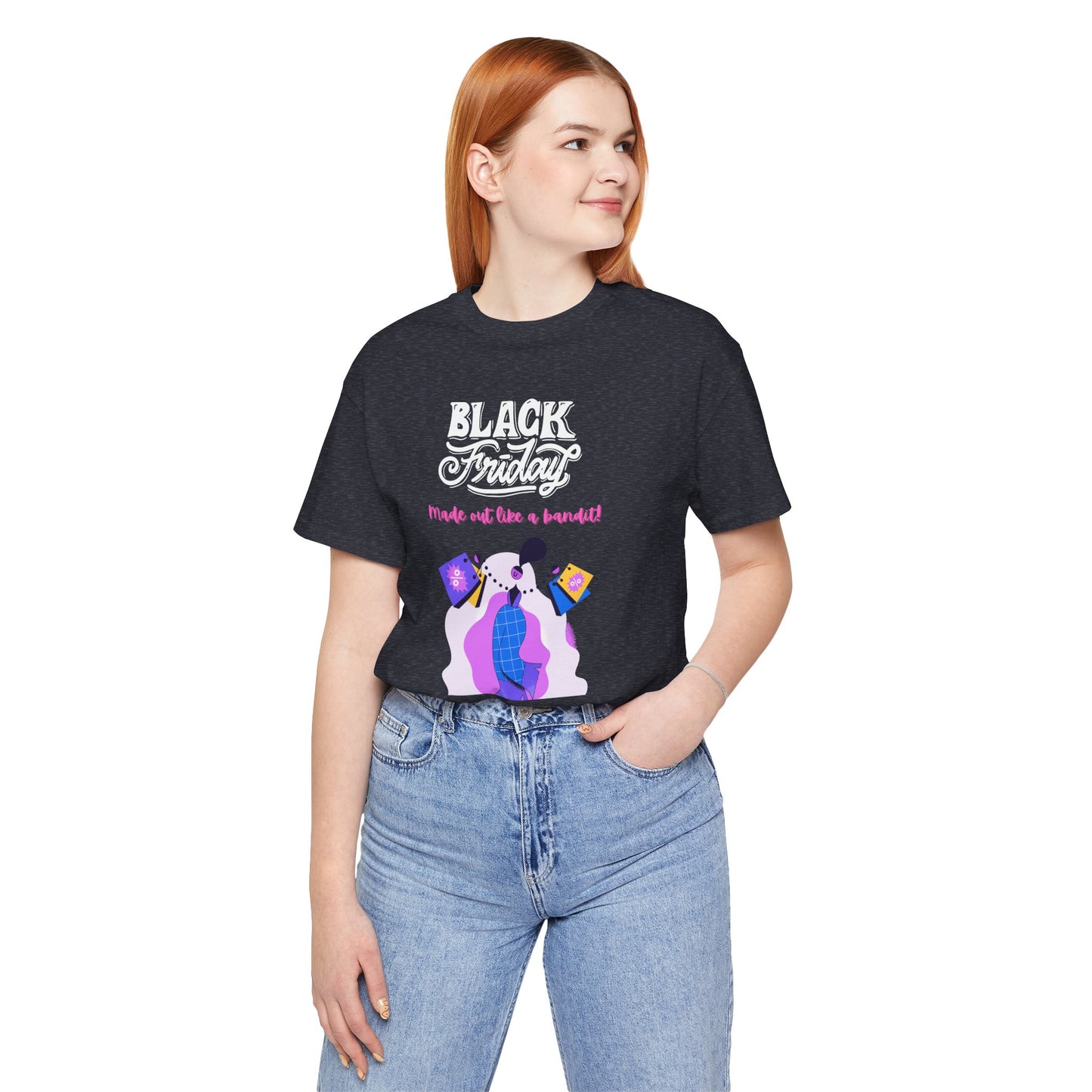 Unisex Jersey Short Sleeve Black Friday Sales T-Shirt