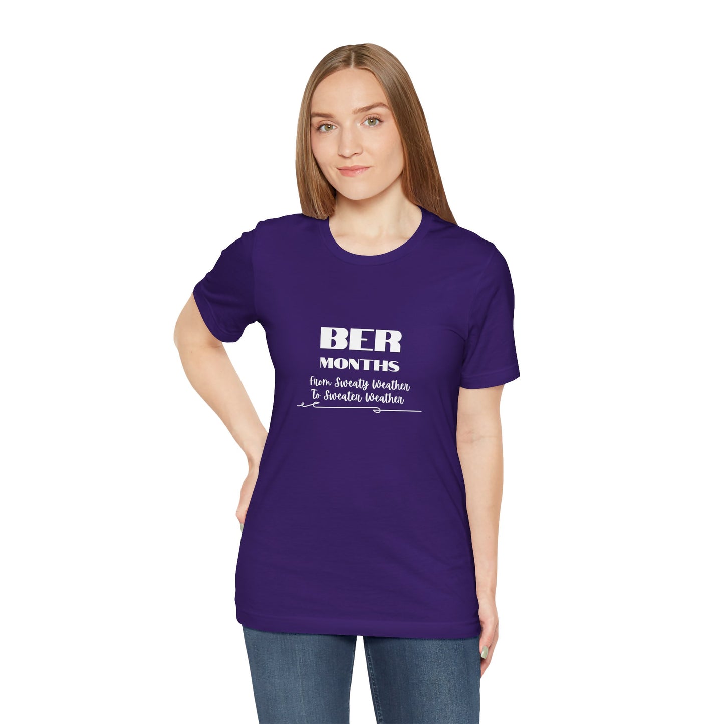 Unisex Jersey Short Sleeve BER Months T-Shirt