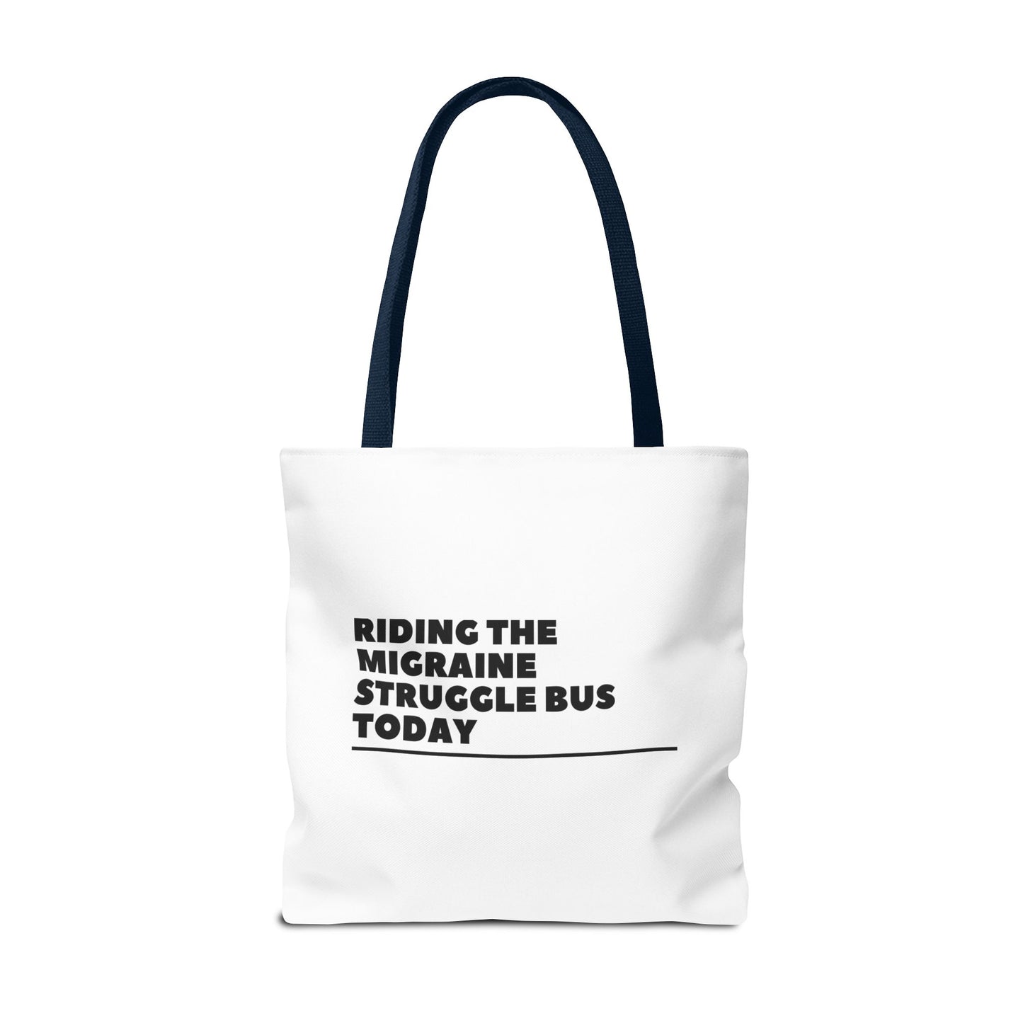 Unisex Migraine Day Invisible Illness Warrior Tote Bag