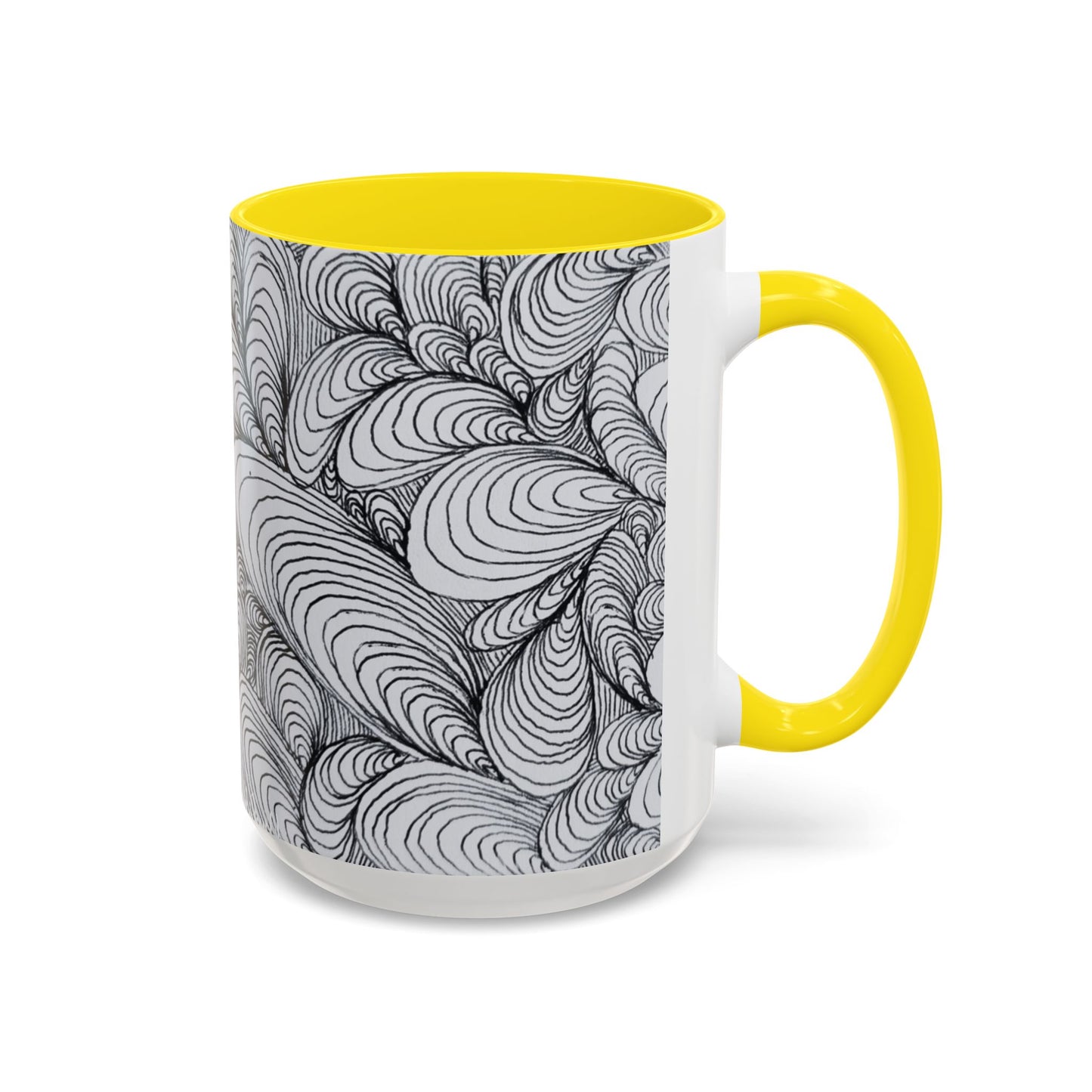 11oz/15oz Original Rough Line Art Coffee Mug