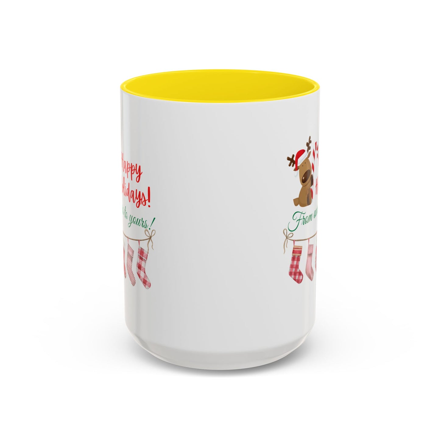 11oz/15oz  Happy Holidays From Ours to Yours Coffee Mug