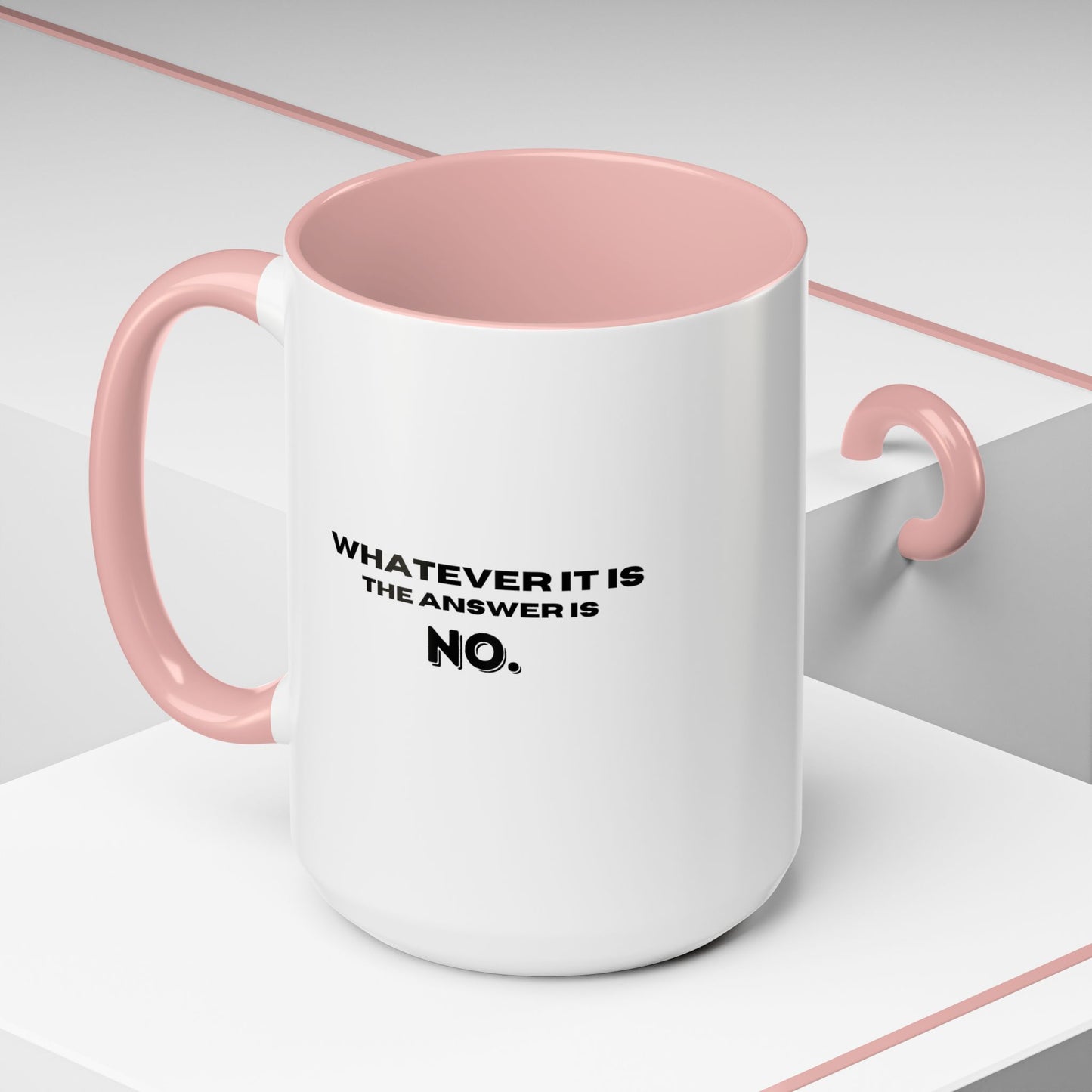 11oz/15oz Self Love Motivational Mental Heath Awareness SAY NO Coffee Mug
