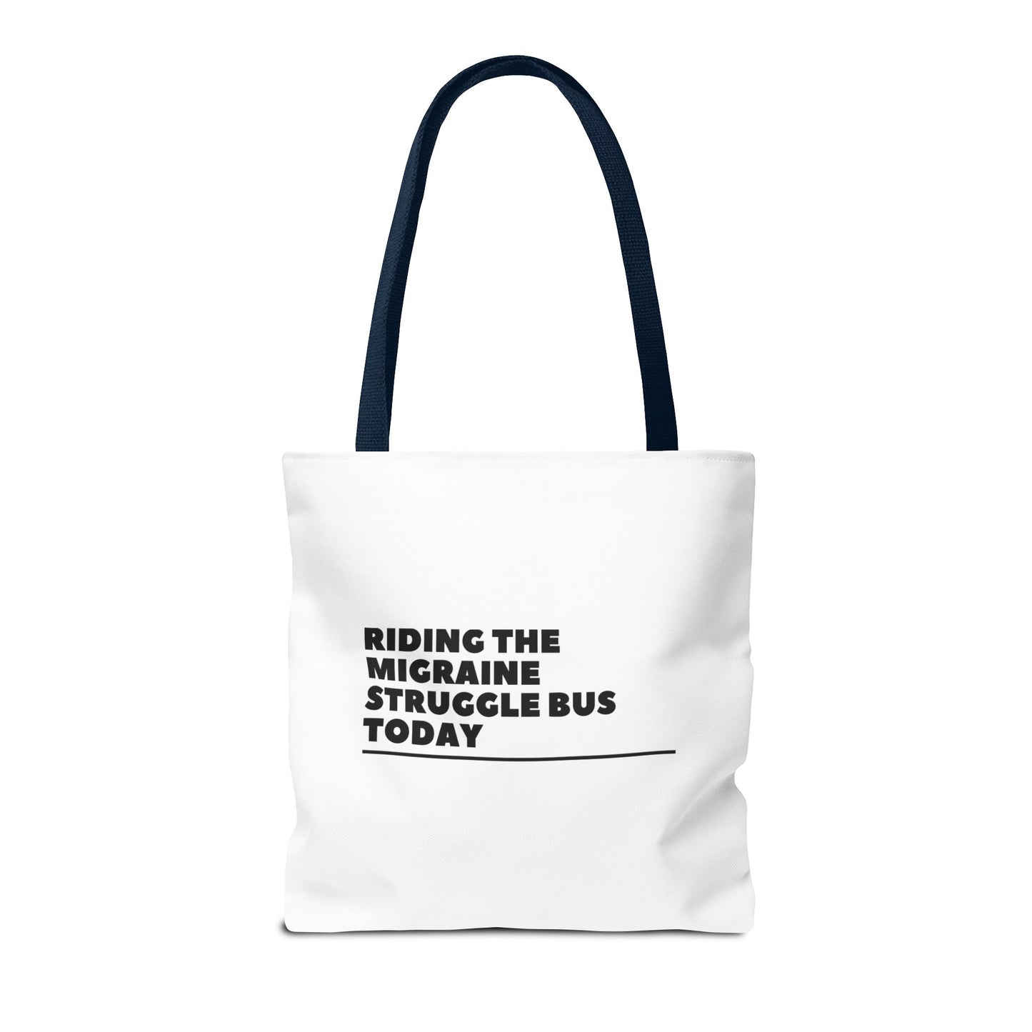 Unisex Migraine Day Invisible Illness Warrior Tote Bag