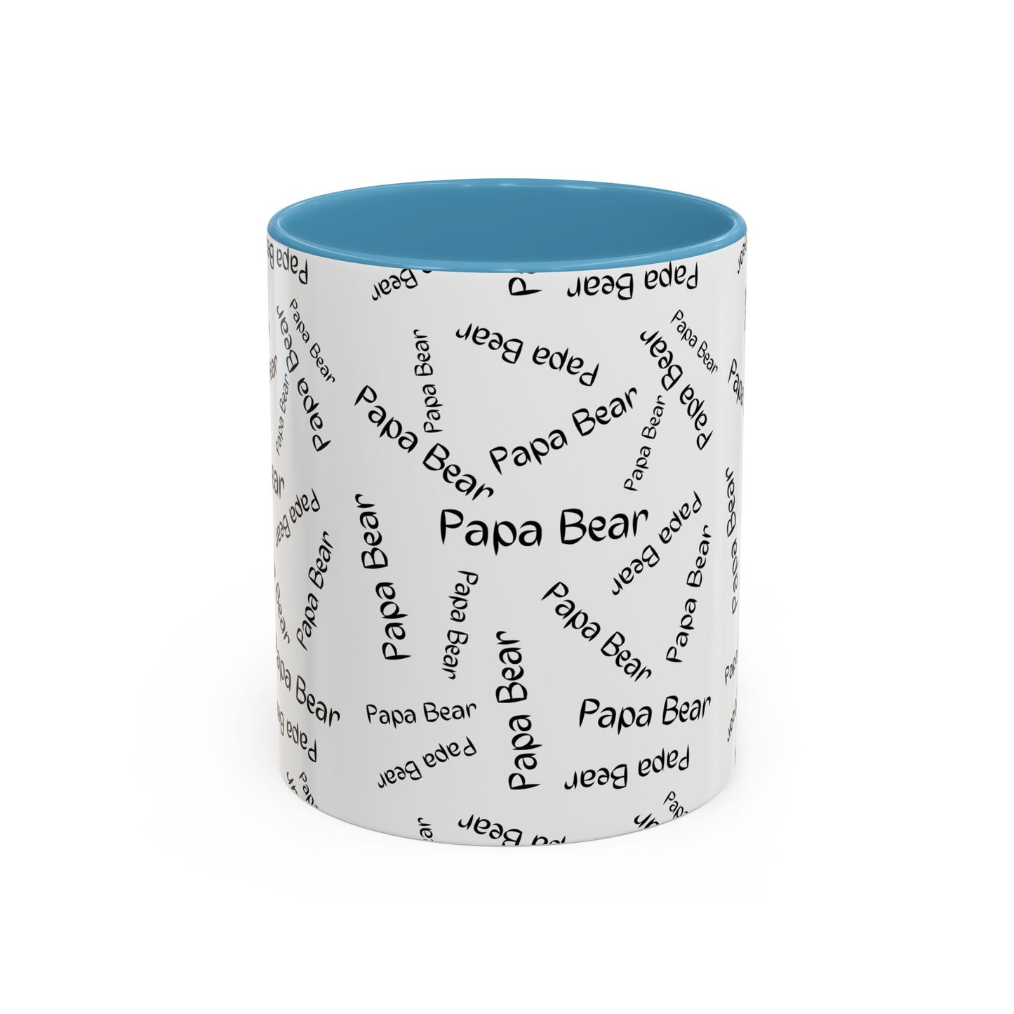 11oz/15oz Papa Bear Word Scramble Coffee Mug