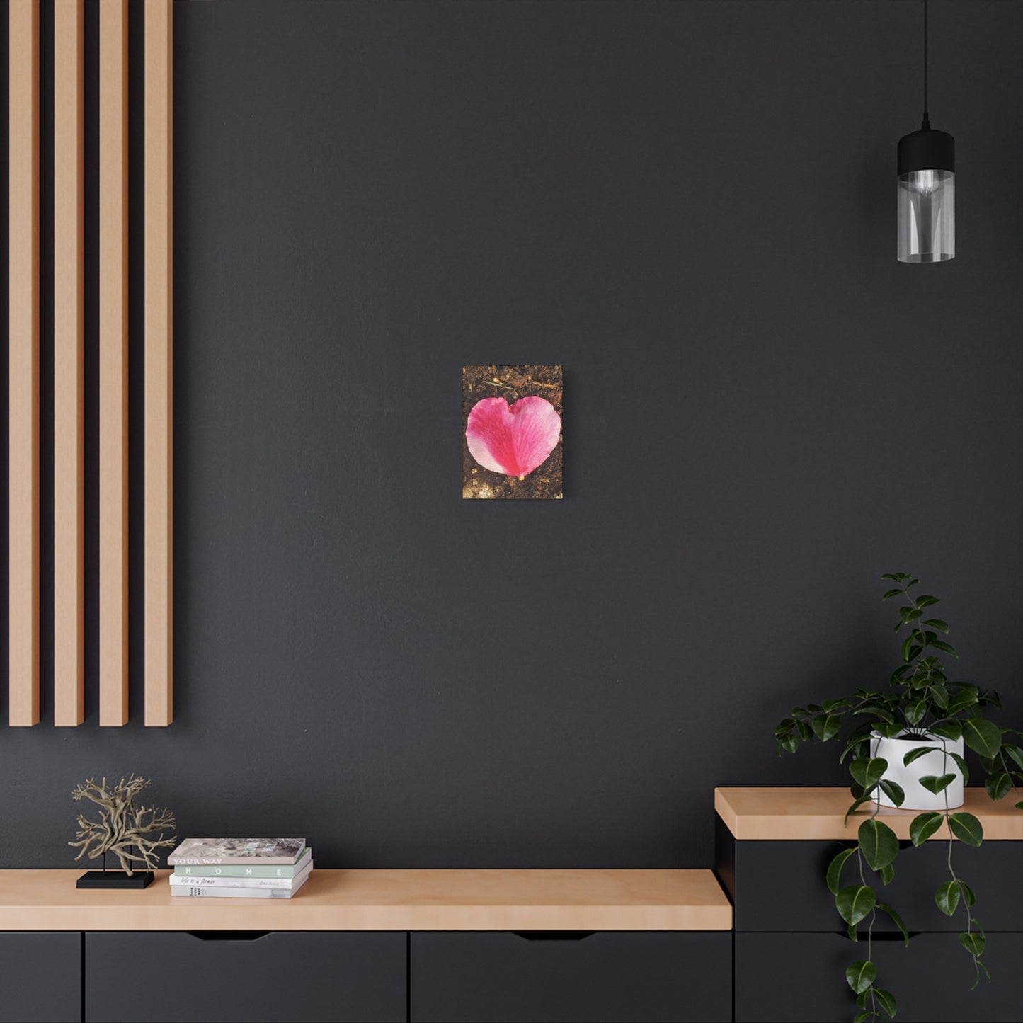 Canvas Gallery Wrap - Double Delight Rose Petal
