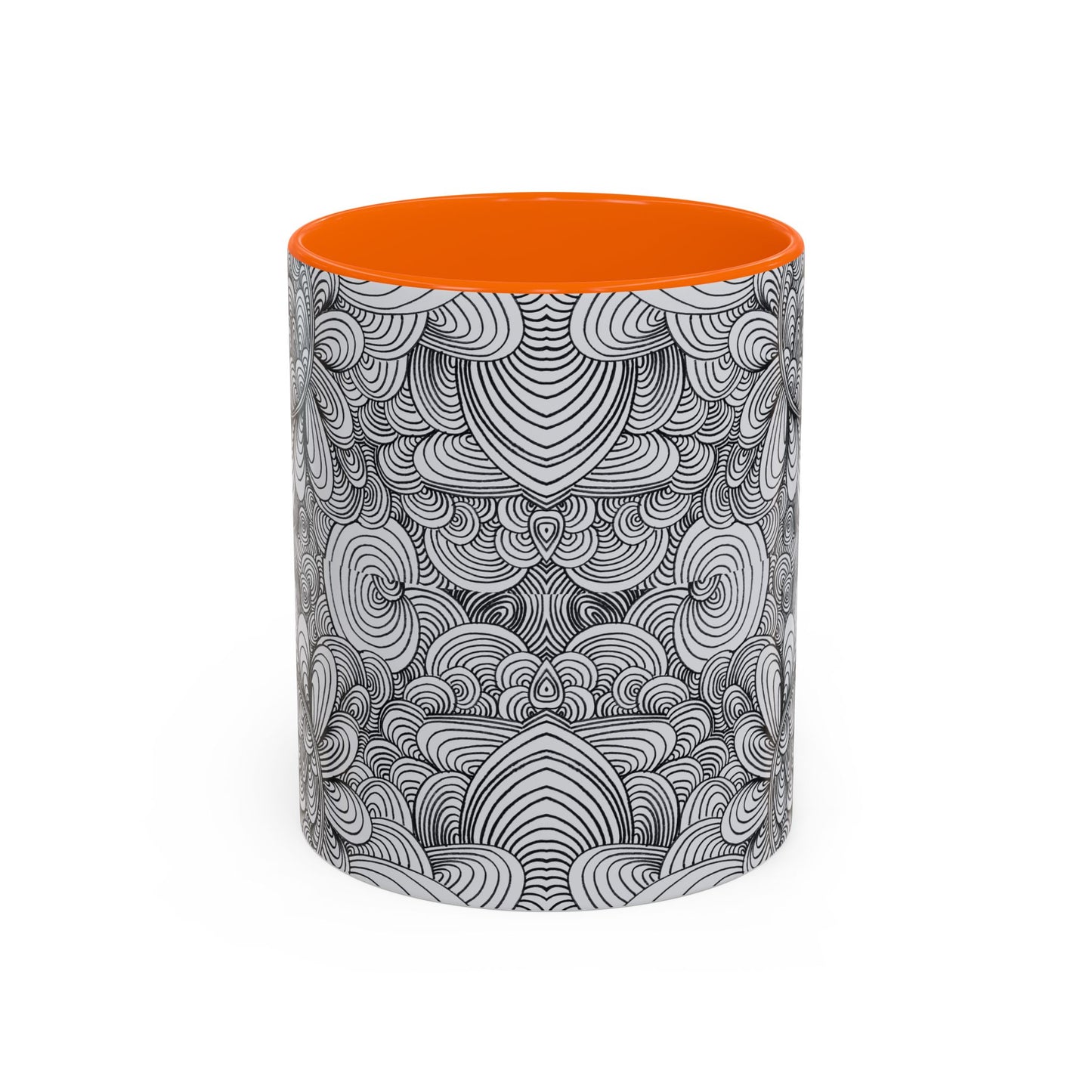 11oz/15oz Original Line Art Coffee Mug - Apricots Noir Mirage