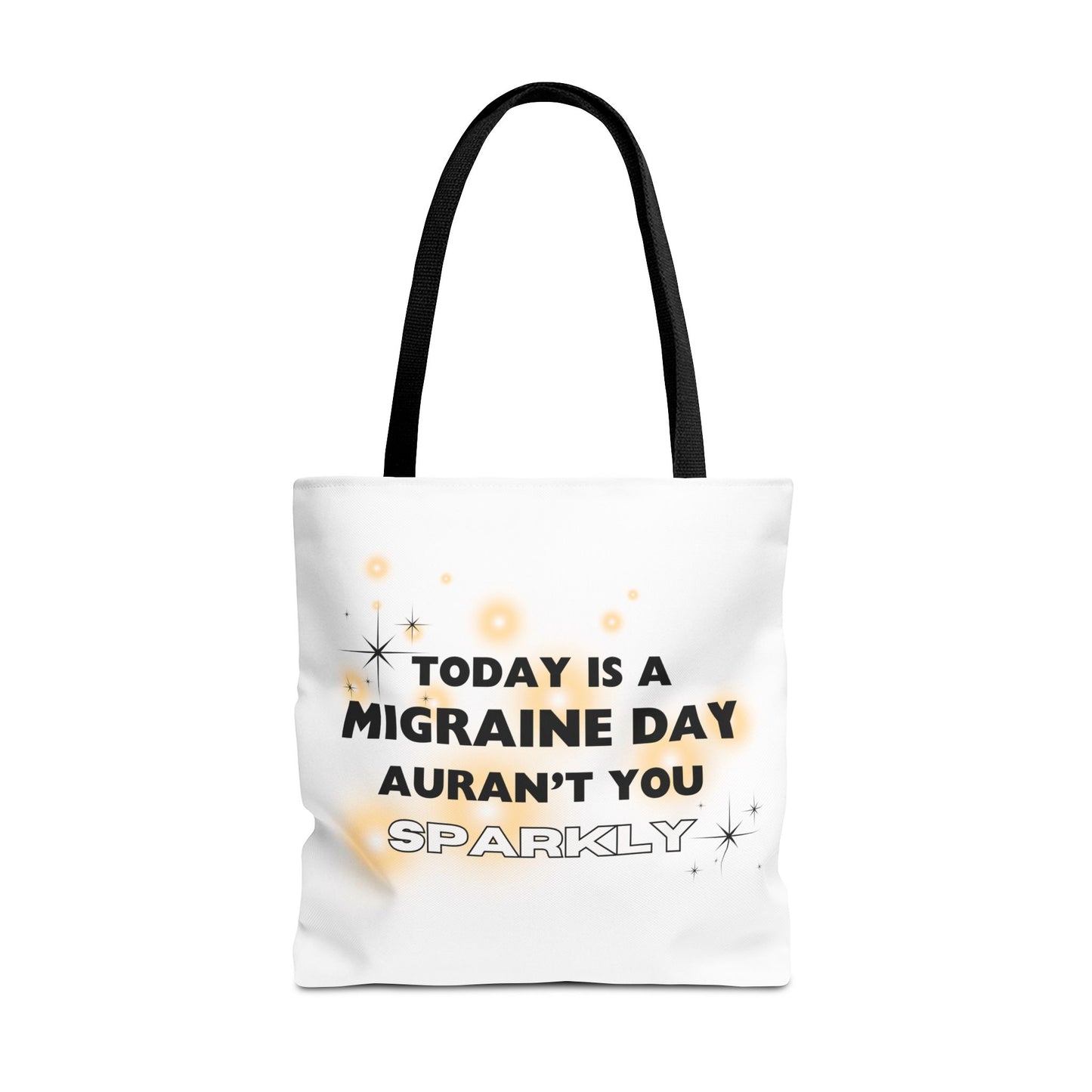 Unisex Migraine Day Invisible Illness Warrior Tote Bag