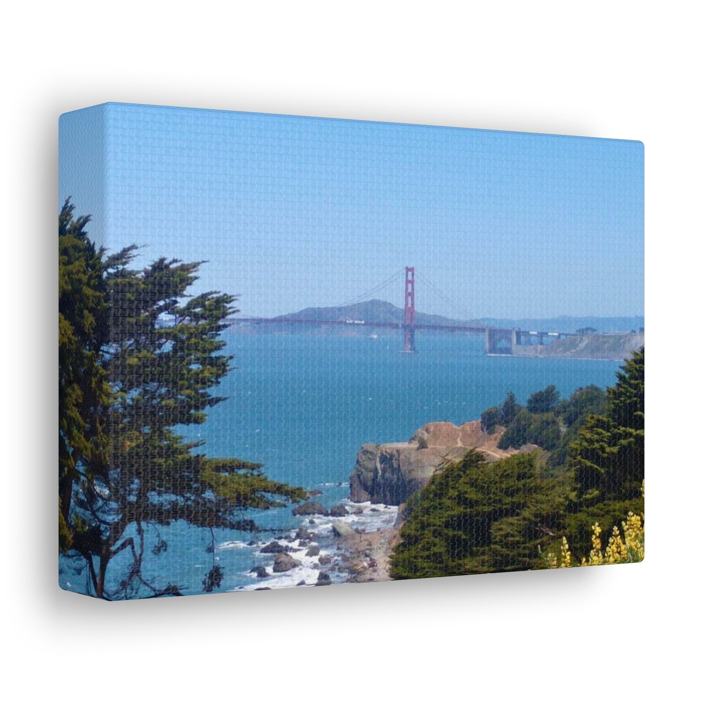 Canvas Gallery Wrap - Camino Del Mar - Fort Miley Lookout - San Francisco