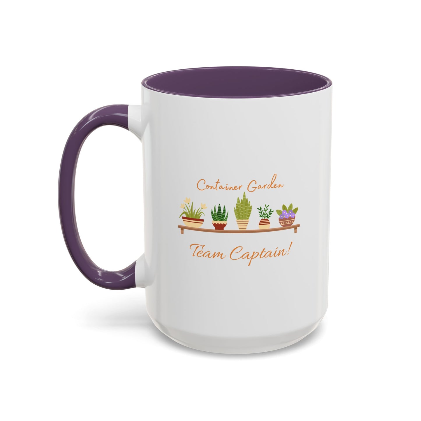11oz/15oz Garden Themed Container Garden Team Captain Plant Parent Coffee Mug