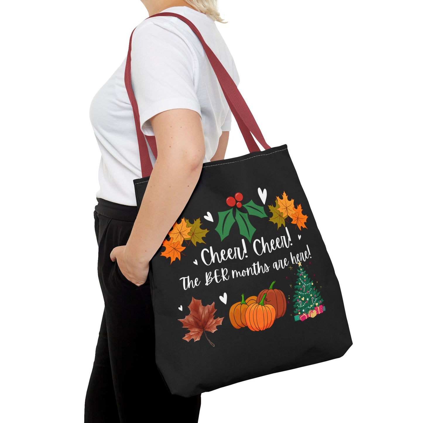 Unisex BER Months Tote Bag Autumn Tote Fall Tote Bag September Tote October Tote Bag November Bag December Tote Bag Favorite Months Tote Bag
